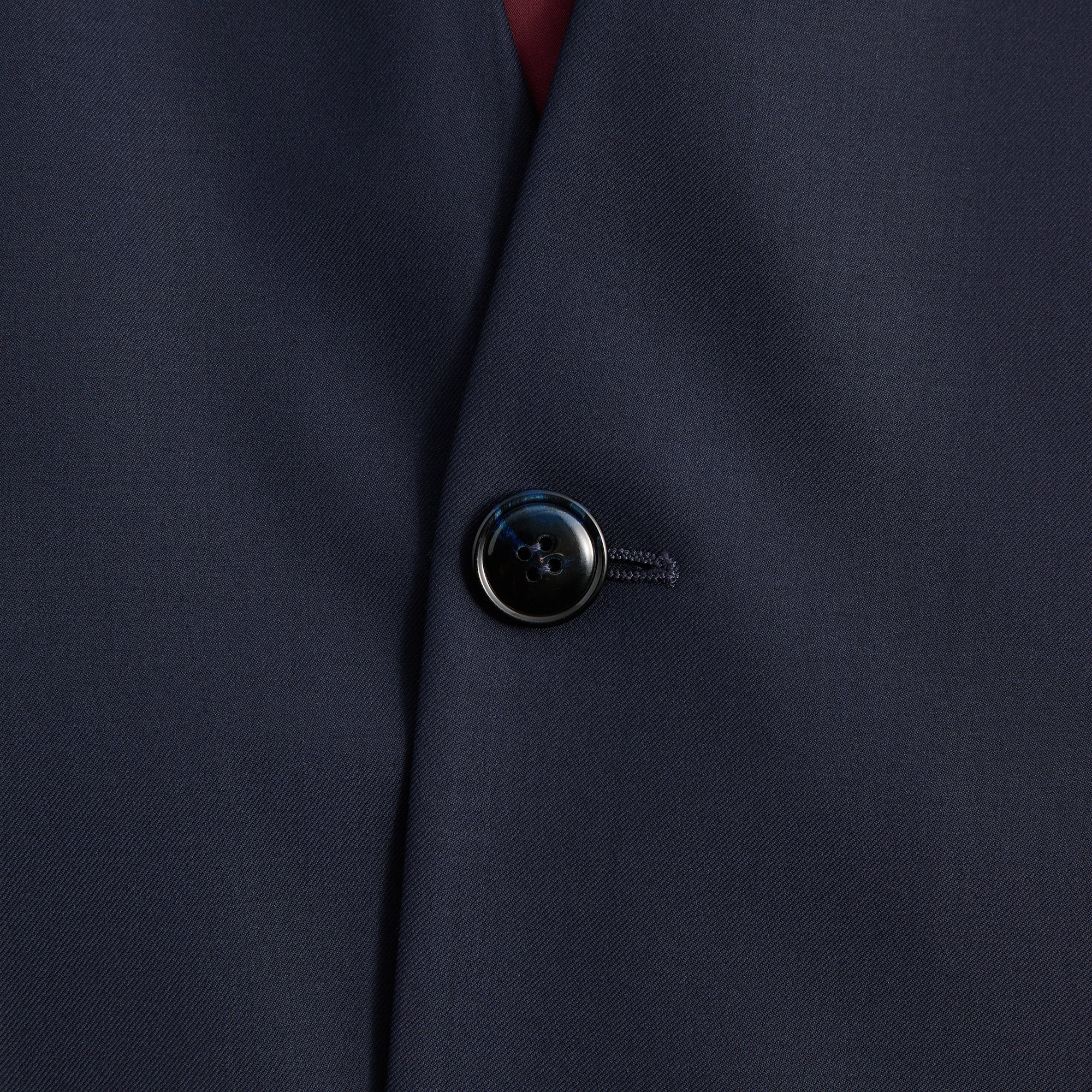Giorgio Armani & Kith &Kin Cropped Collarless Jacket - Blue / Navy - Image 4