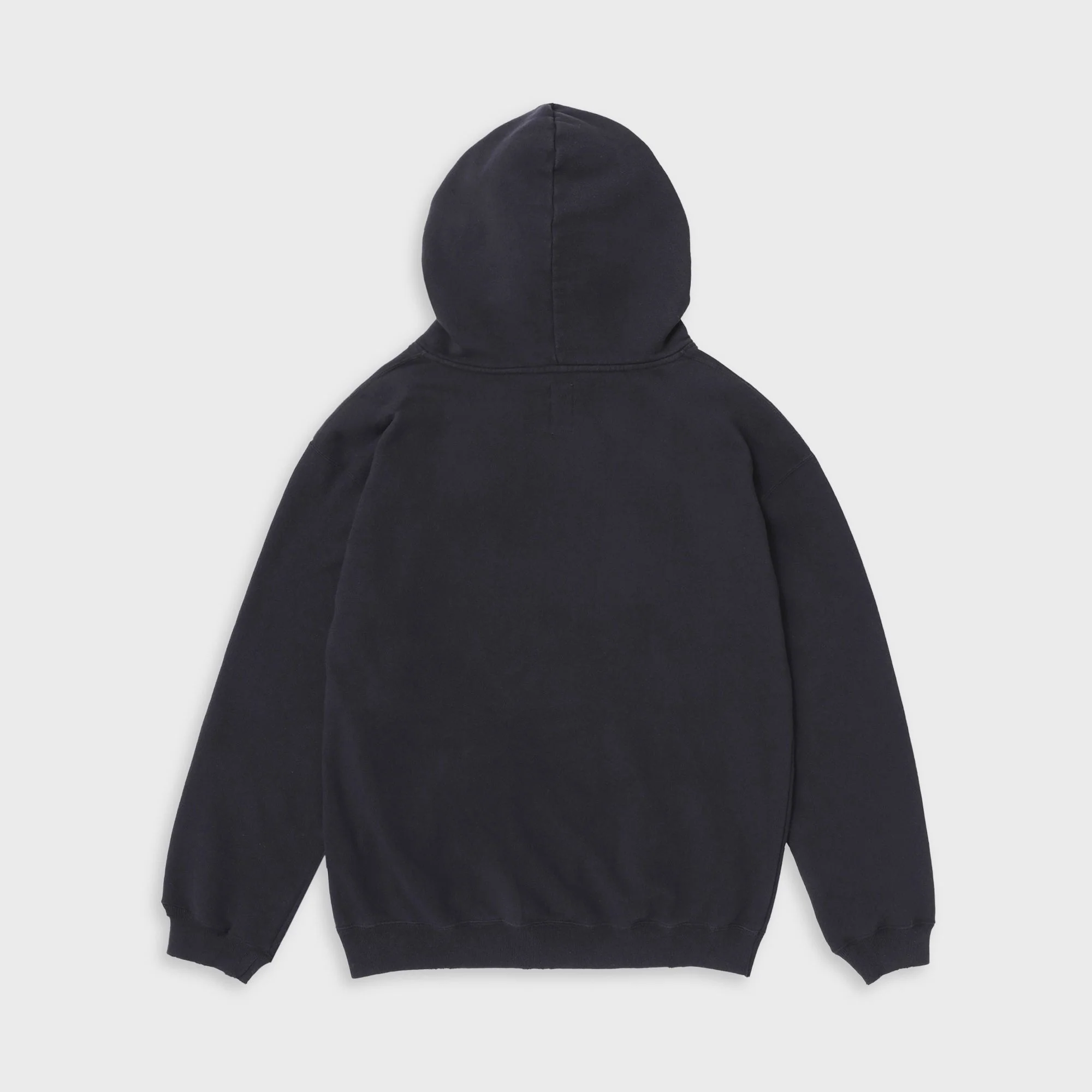 vowels Faded Collegiate Hoodie - Black - Image 2