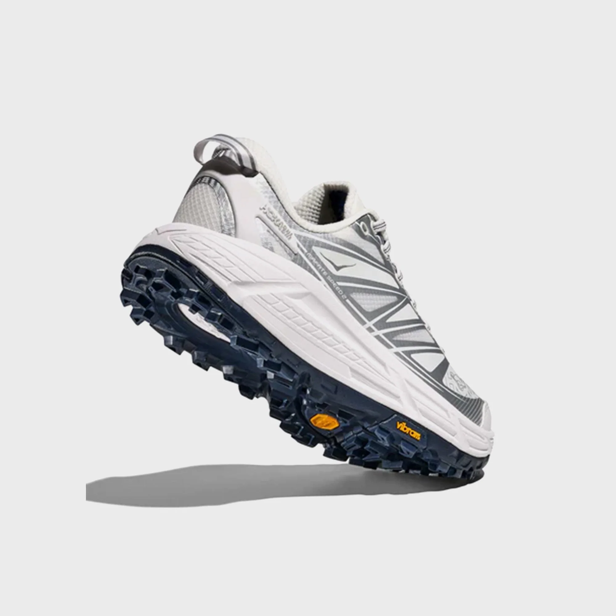 HOKA U Mafate Speed 2 - Classic White / Silver - Image 6