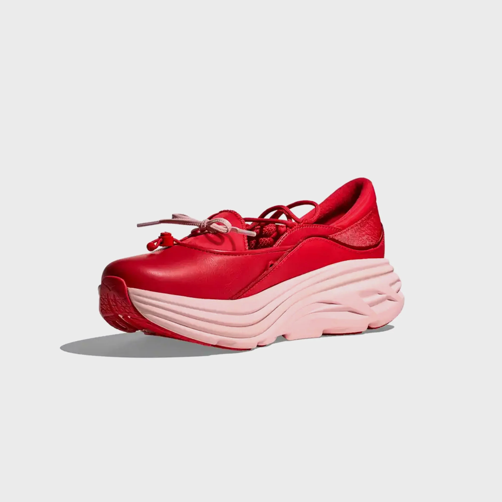 HOKA Bondi Mary Jane - Cerise / Rose Tea - Image 2
