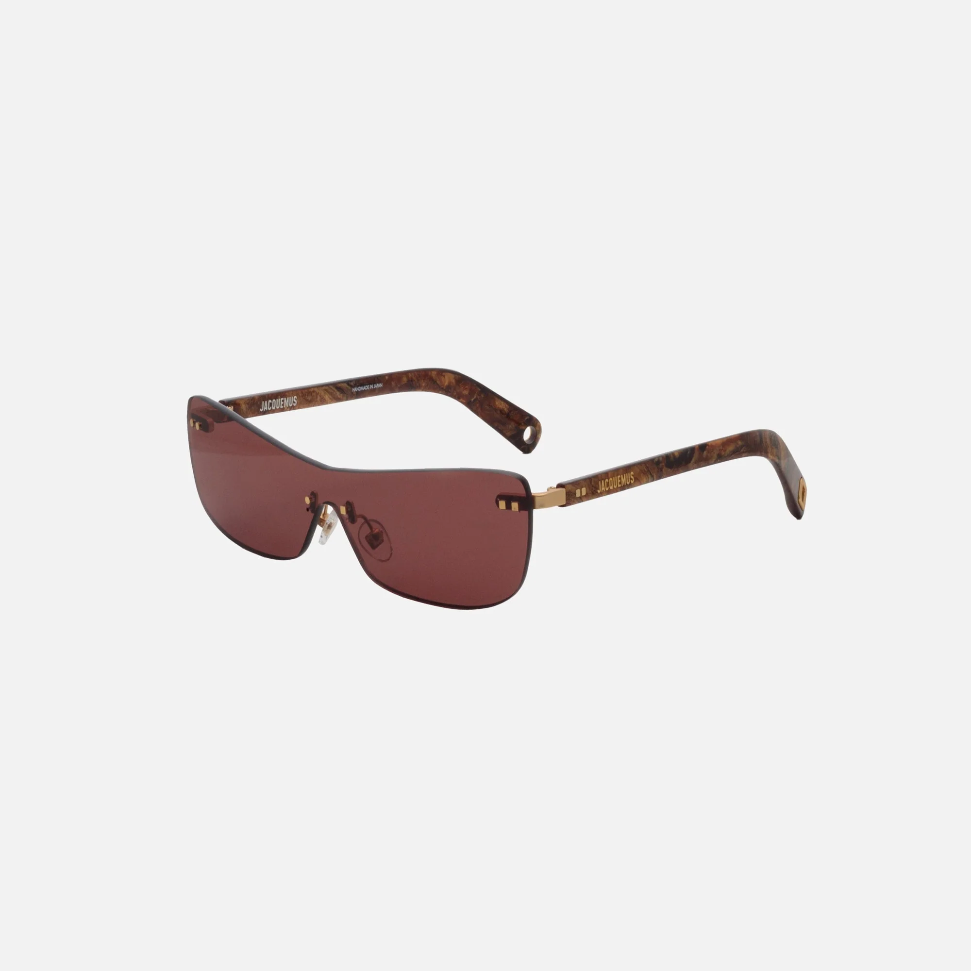 Jacquemus Jac69 Sunglasses - Burgundy - Image 2