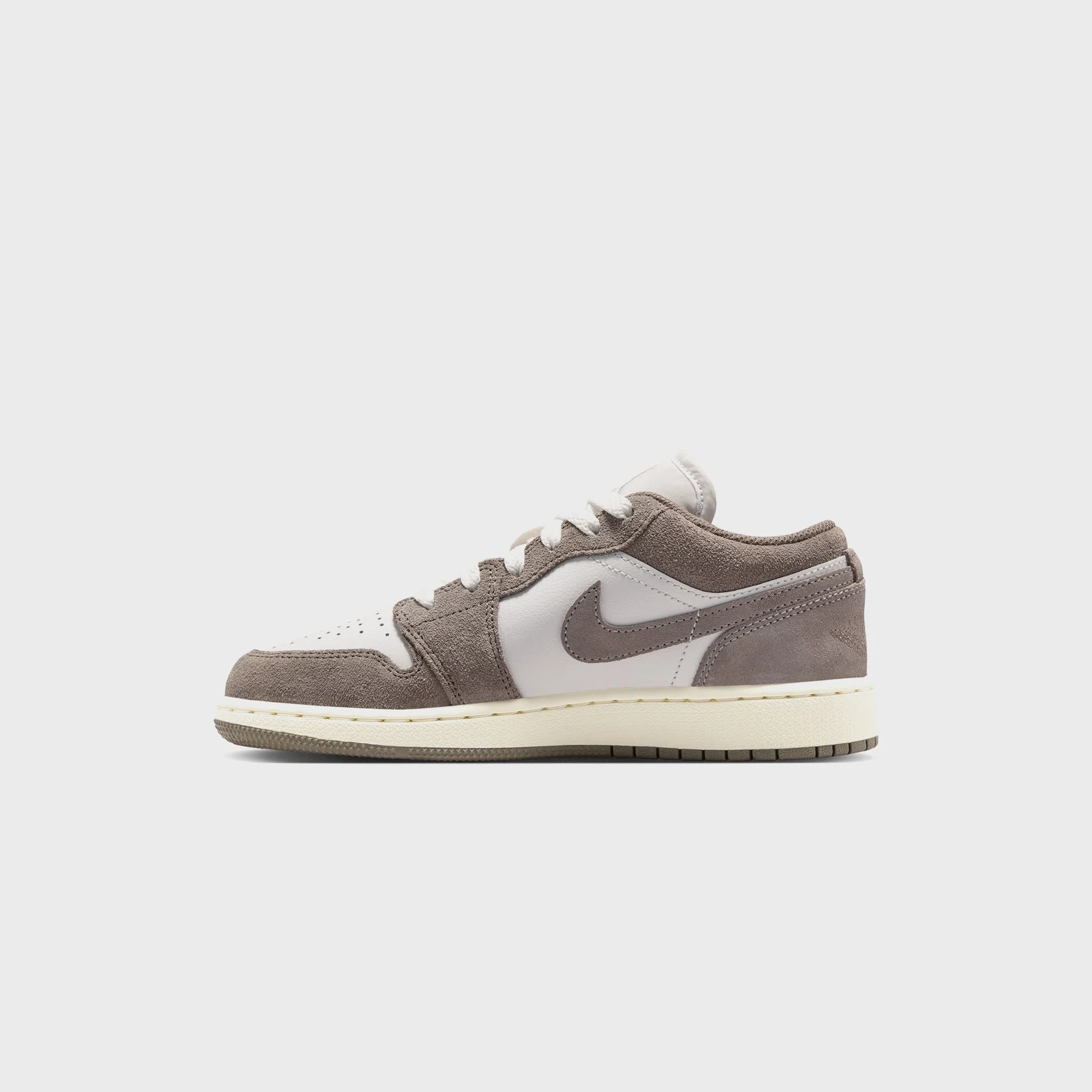 Jordan GS Air Jordan 1 Low - Olive Grey / Enigma Stone / Summit White / Pale Ivory - Image 5