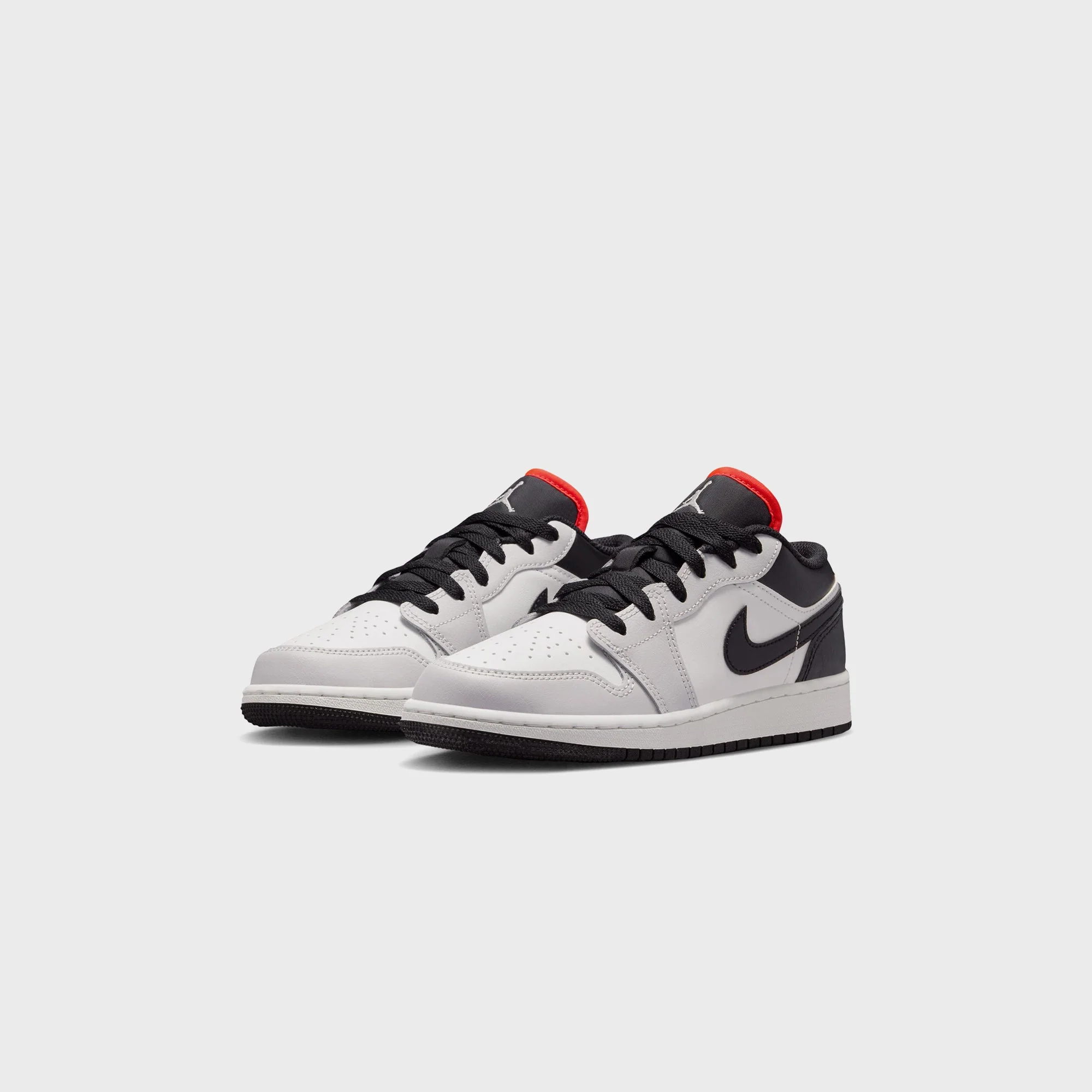 Jordan GS Air Jordan 1 Low - Black / Summit White / Infrared 23 - Image 2