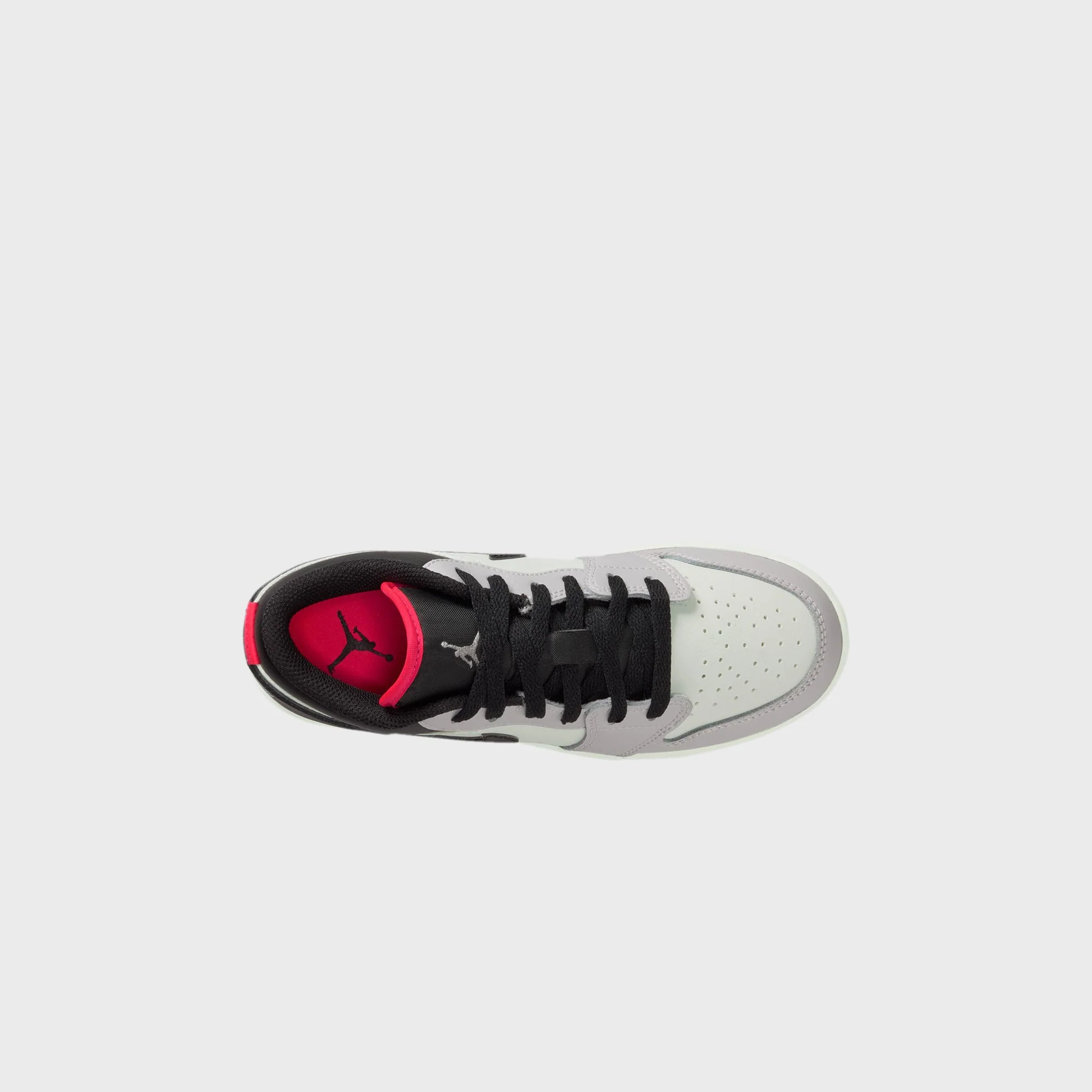 Jordan GS Air Jordan 1 Low - Black / Summit White / Infrared 23 - Image 4