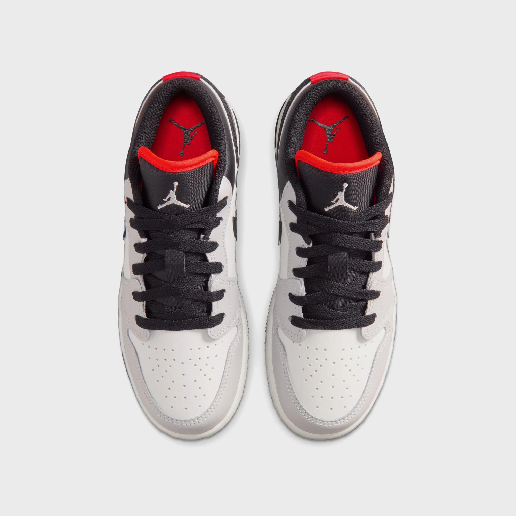 Jordan GS Air Jordan 1 Low - Black / Summit White / Infrared 23 - Image 5