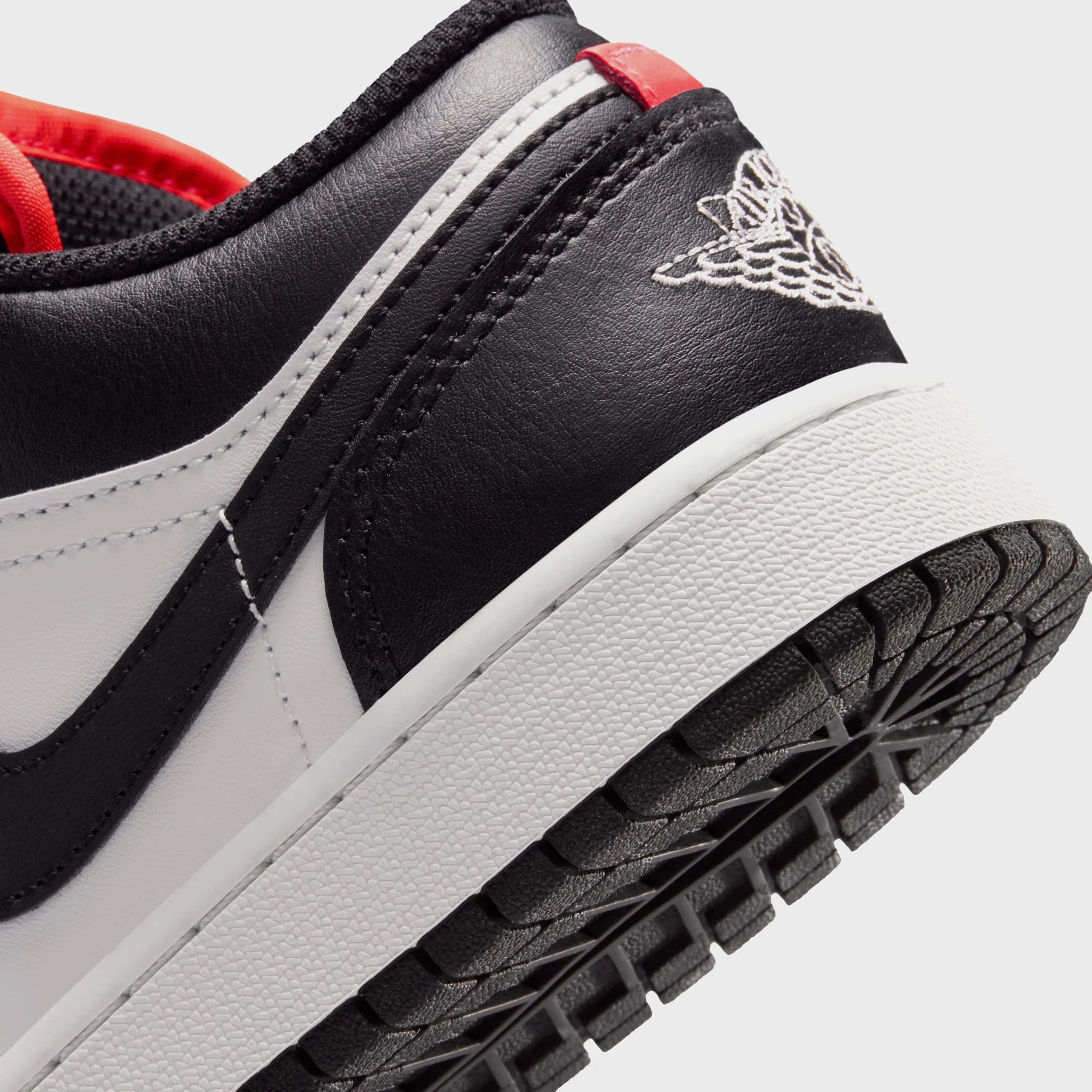 Jordan GS Air Jordan 1 Low - Black / Summit White / Infrared 23 - Image 8