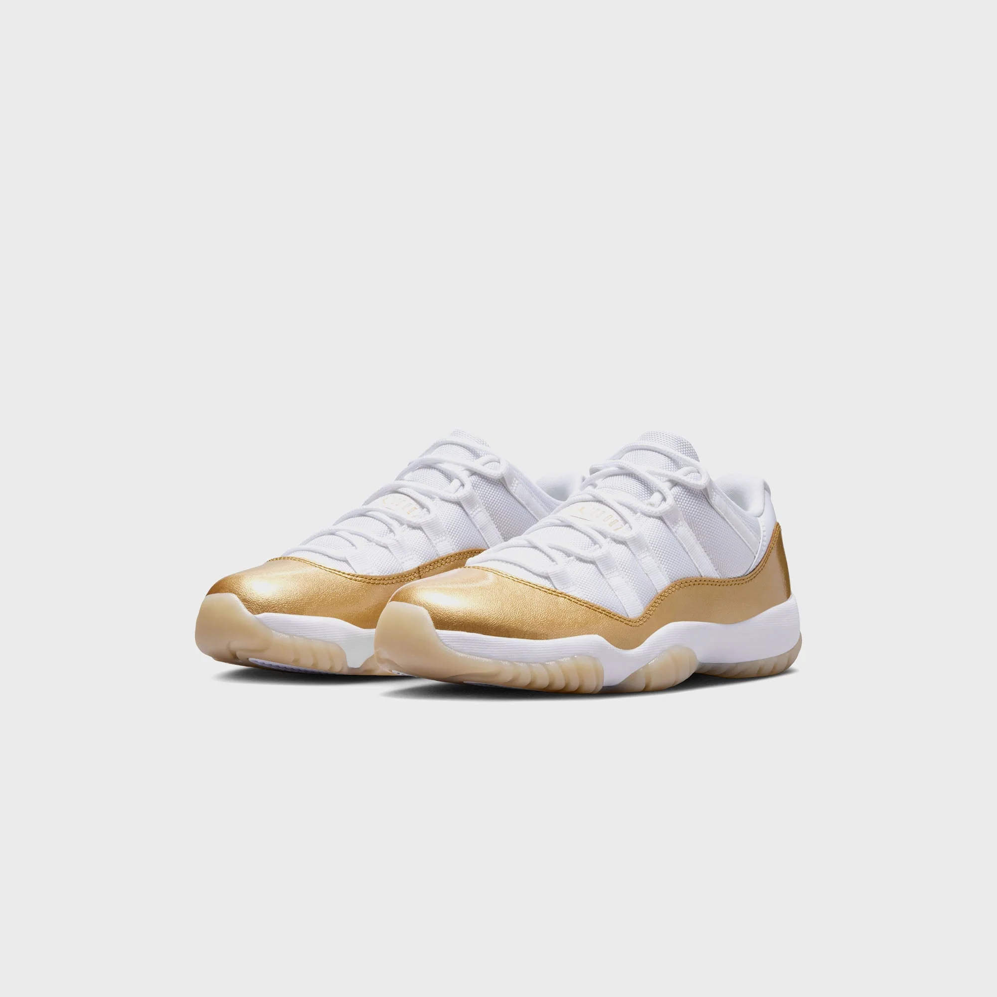 Jordan WMNS Air Jordan 11 Low - White / Metallic Gold - Image 2