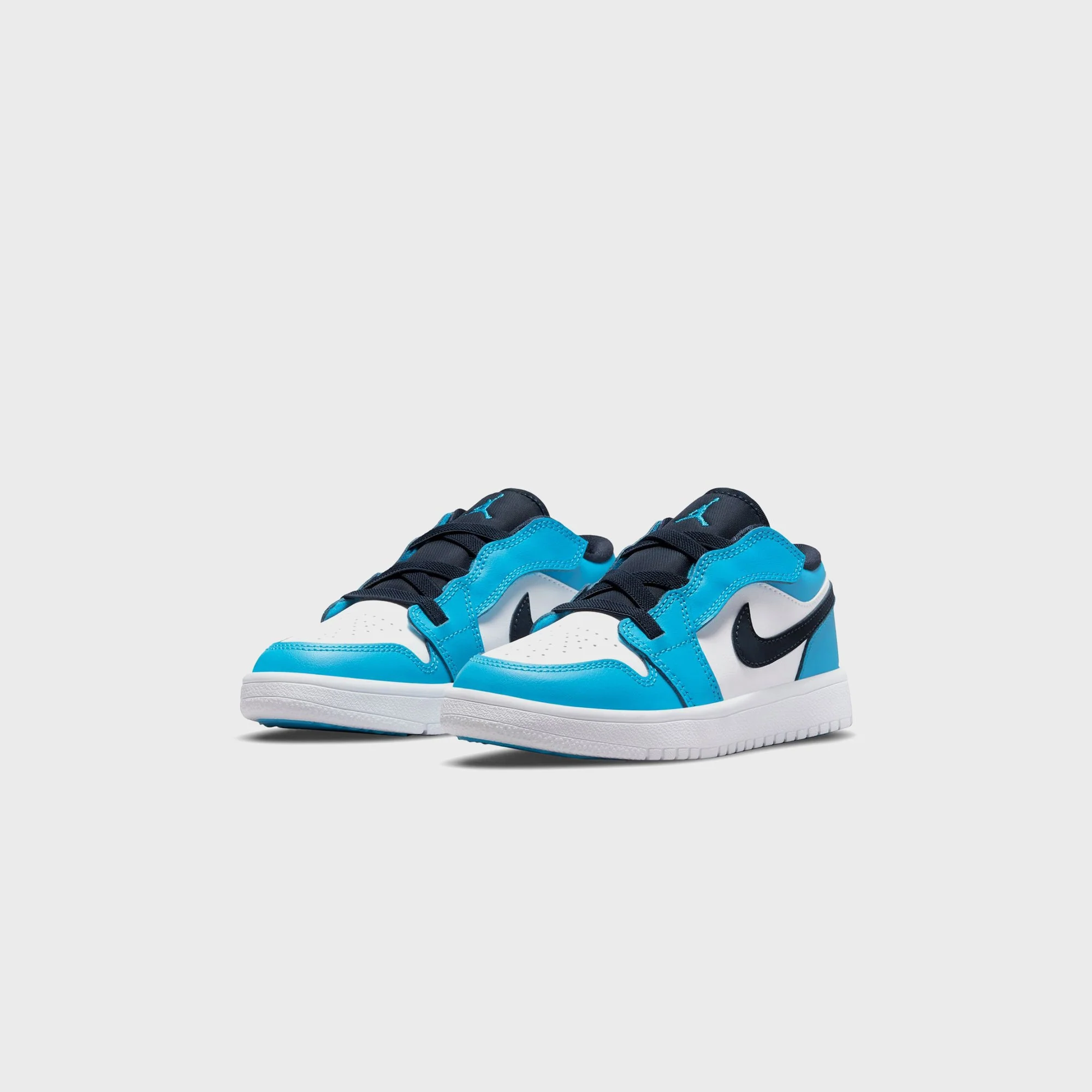 Nike PS Jordan 1 Low Alt - White / Obsidian / Dark Powder Blue - Image 2