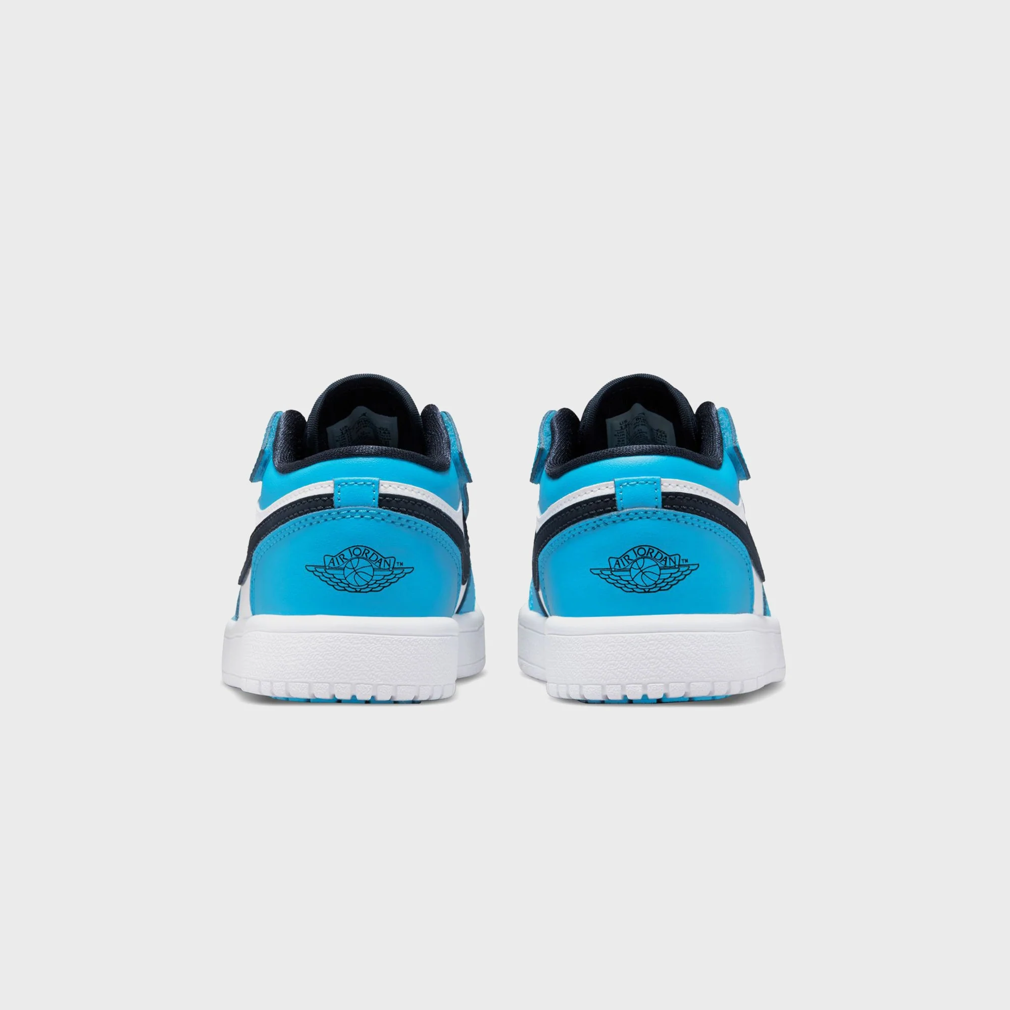 Nike PS Jordan 1 Low Alt - White / Obsidian / Dark Powder Blue - Image 3