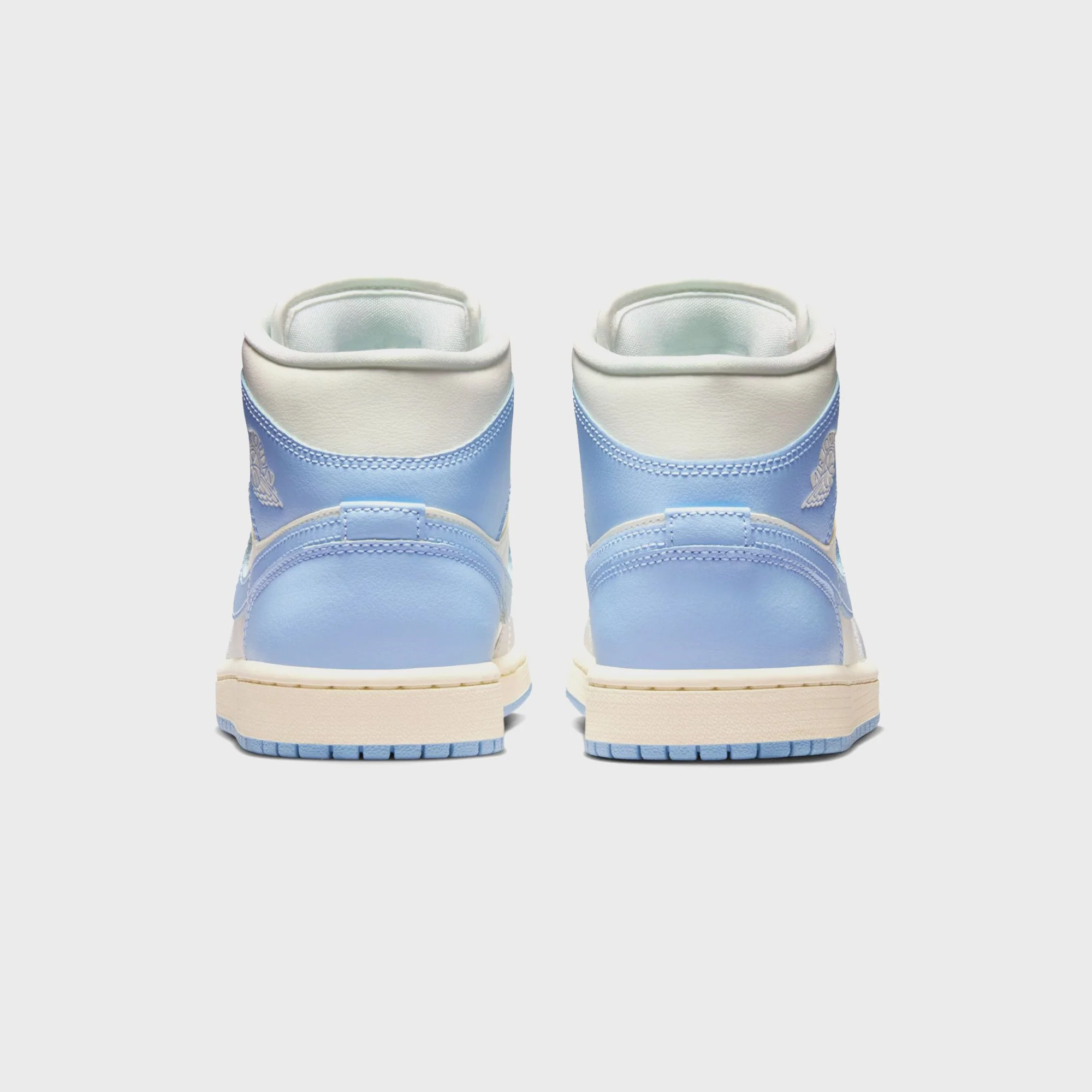 Nike WMNS Air Jordan 1 Mid - Psychic Blue / Sail / Coconut Milk / Neutral Grey - Image 3