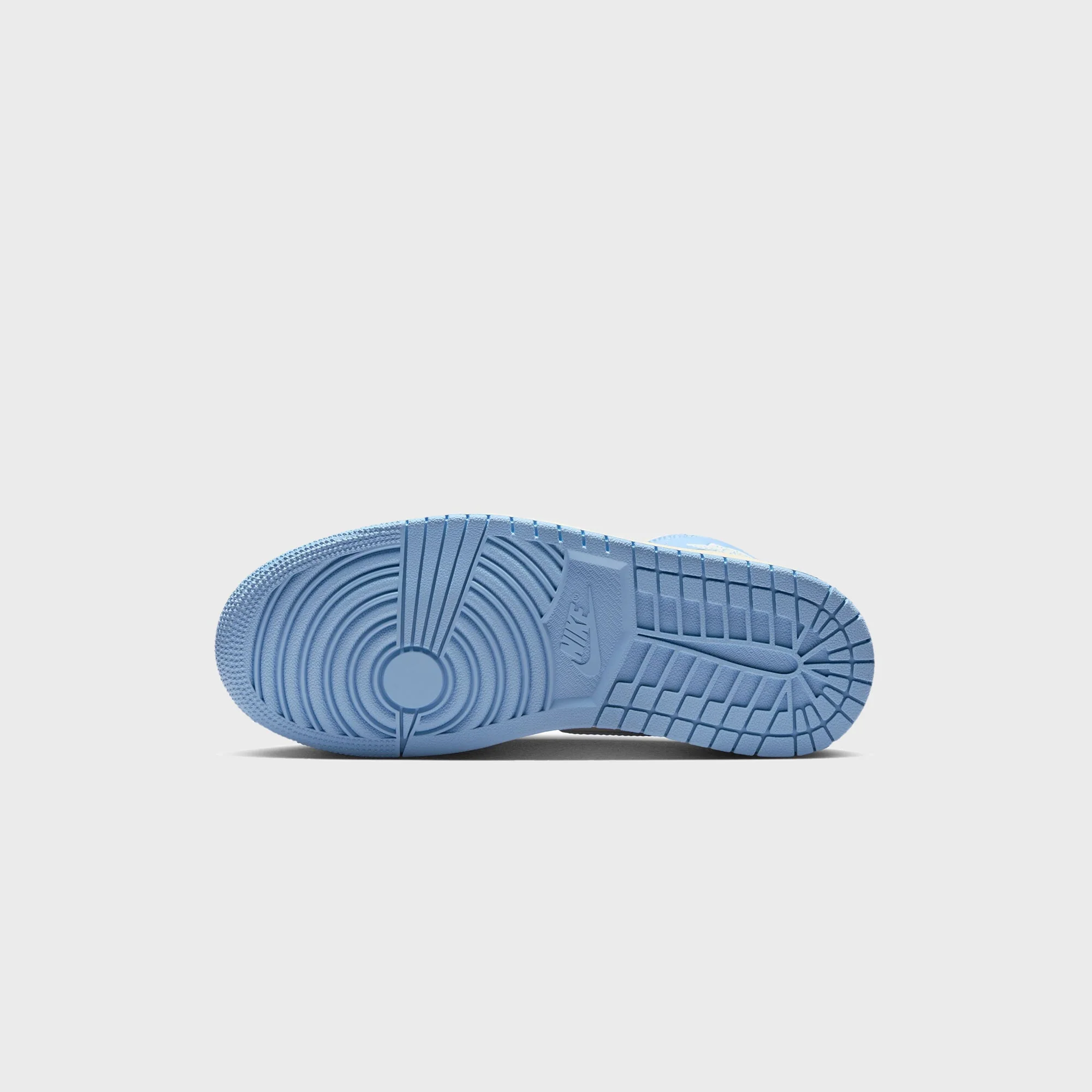 Nike WMNS Air Jordan 1 Mid - Psychic Blue / Sail / Coconut Milk / Neutral Grey - Image 9