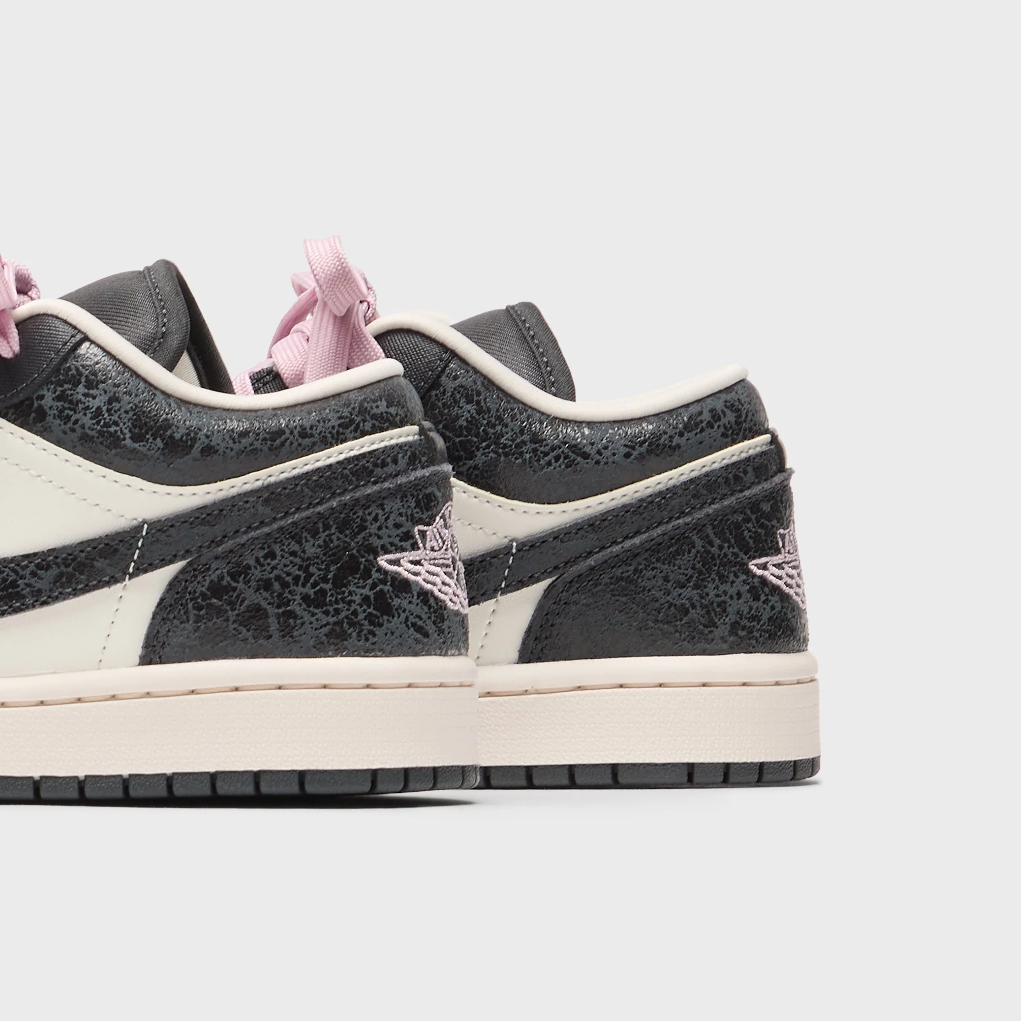 Jordan WMNS Air Jordan 1 Low - Iced Carmine / White / Elemental Pink / Sail - Image 12