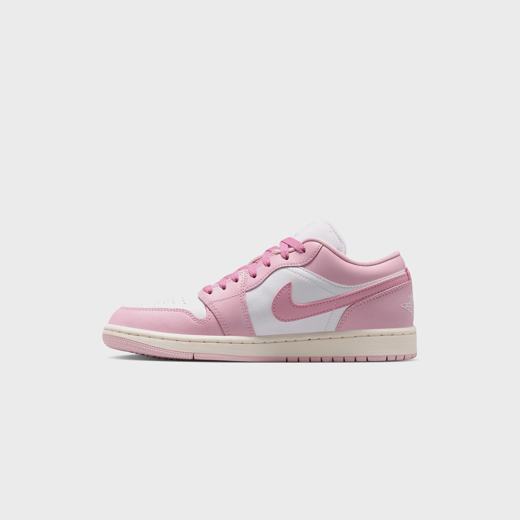 Jordan WMNS Air Jordan 1 Low - Iced Carmine / White / Elemental Pink / Sail - Image 3
