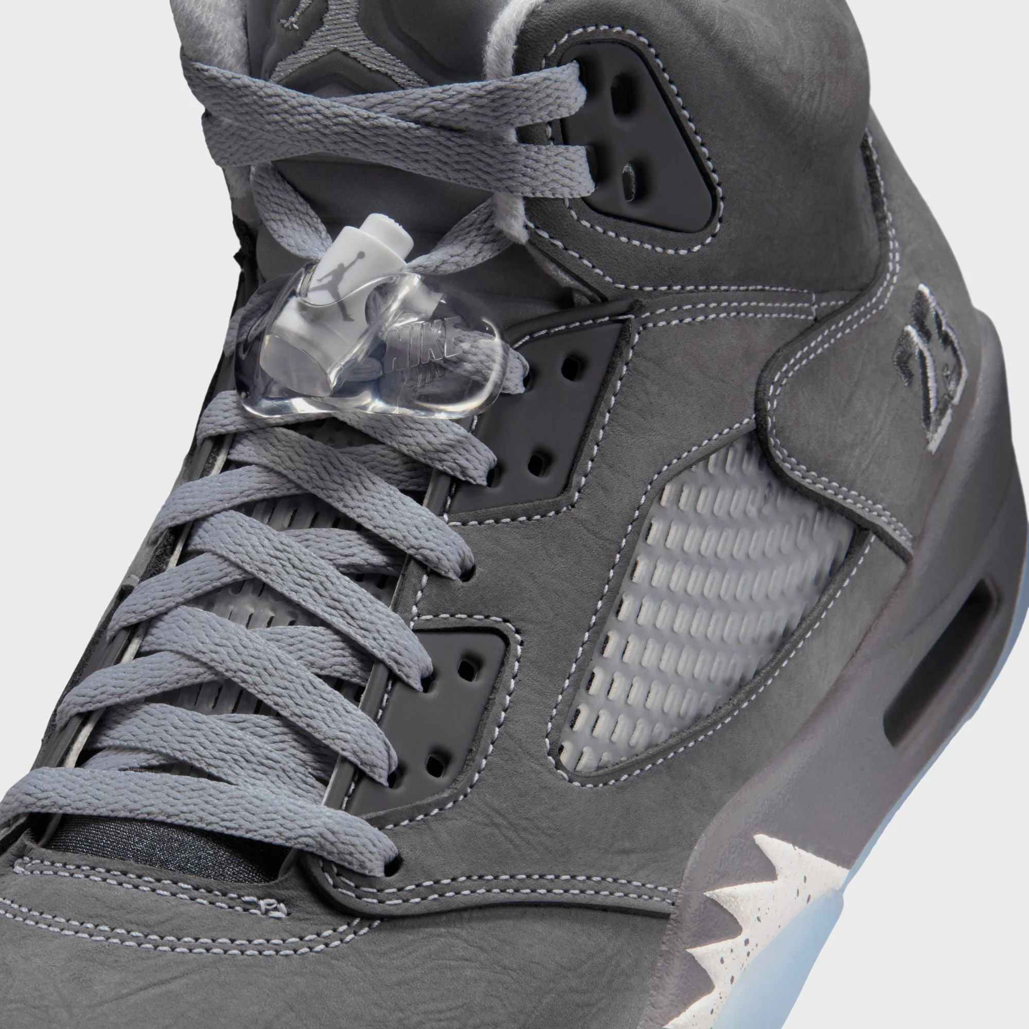 Jordan Air Jordan 5 Retro - Light Graphite / White / Wolf Grey - Image 6