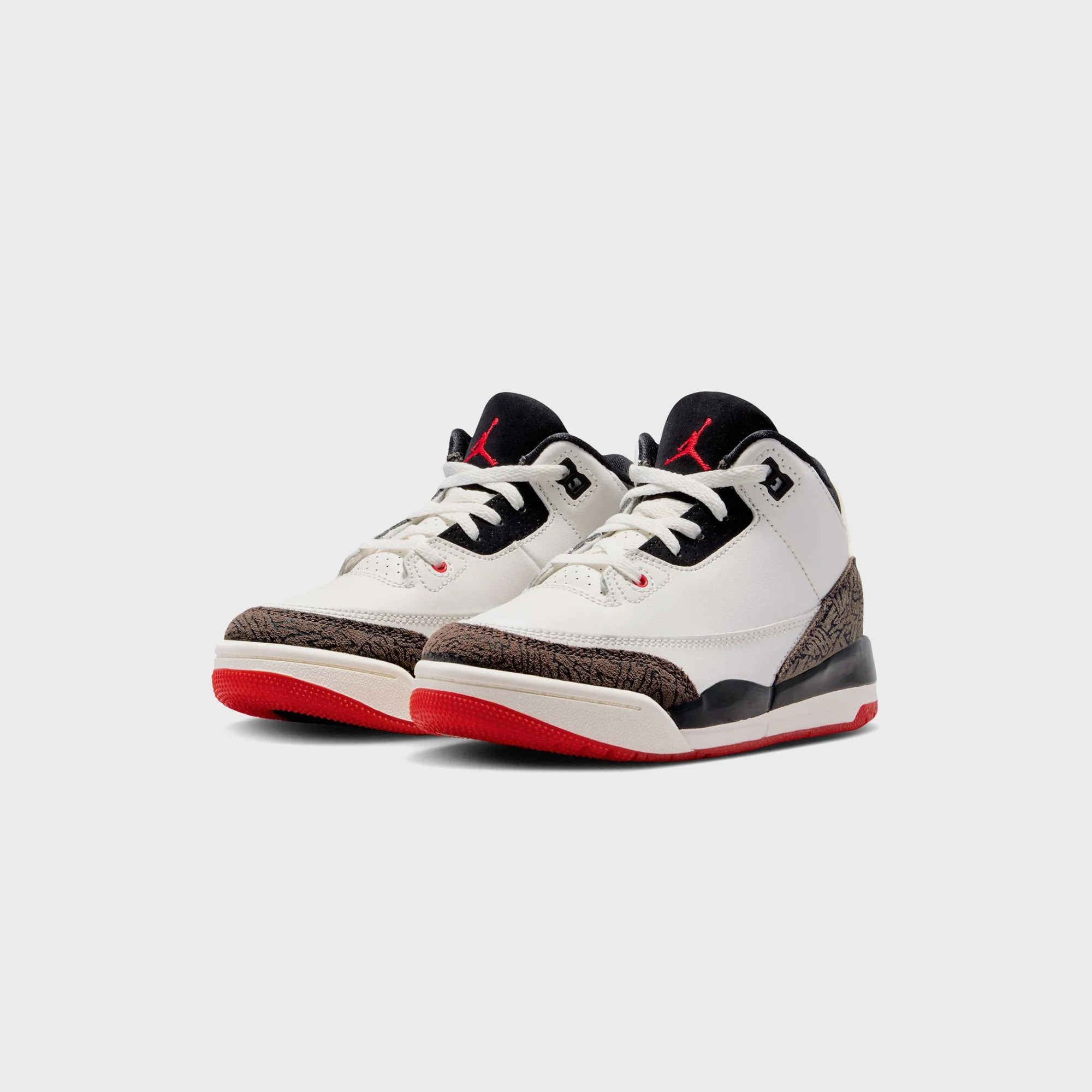 Jordan PS Jordan 3 - Sail / University Red / Pale Ivory / Black - Image 2