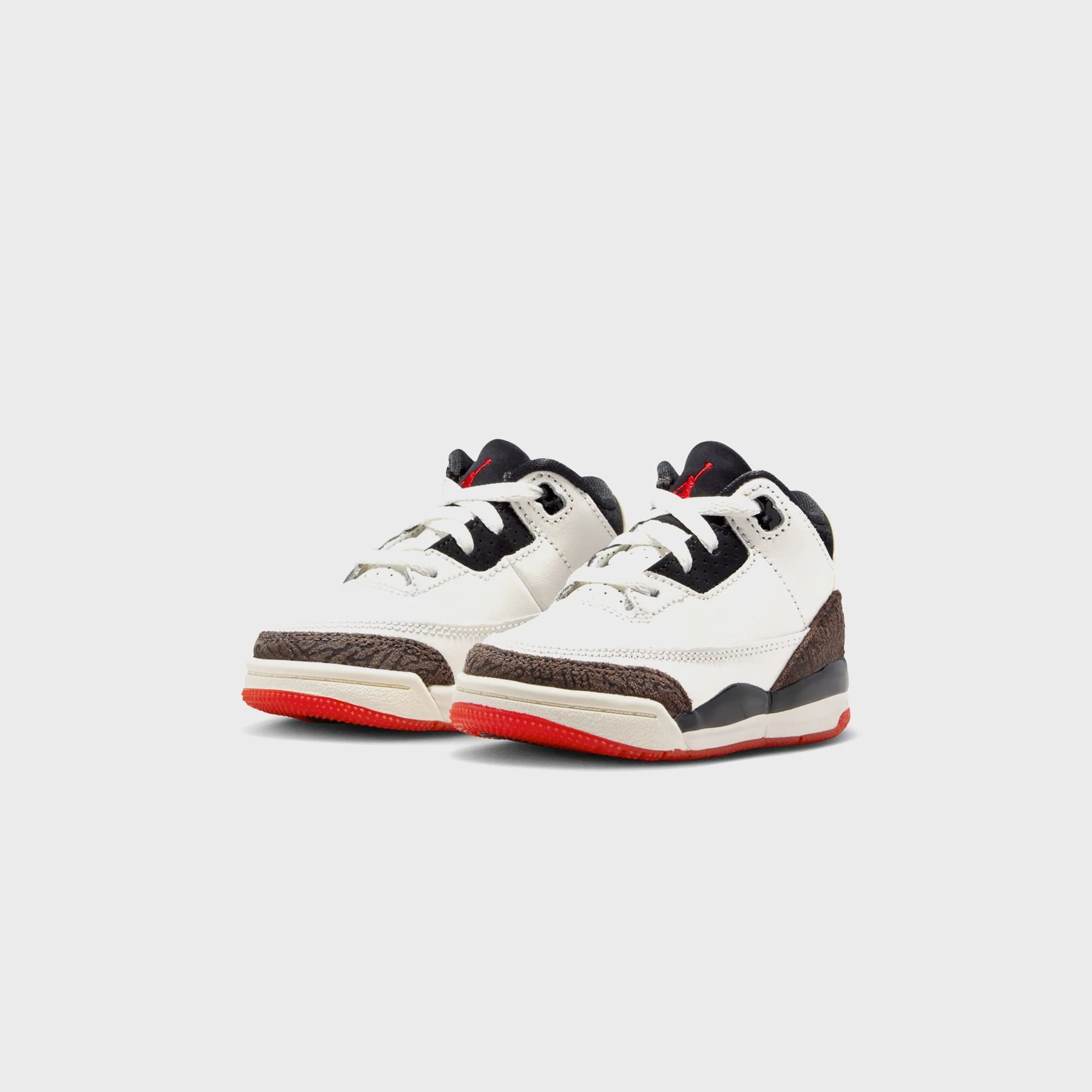 Jordan TD Jordan 3 - Sail / University Red / Pale Ivory / Black - Image 2