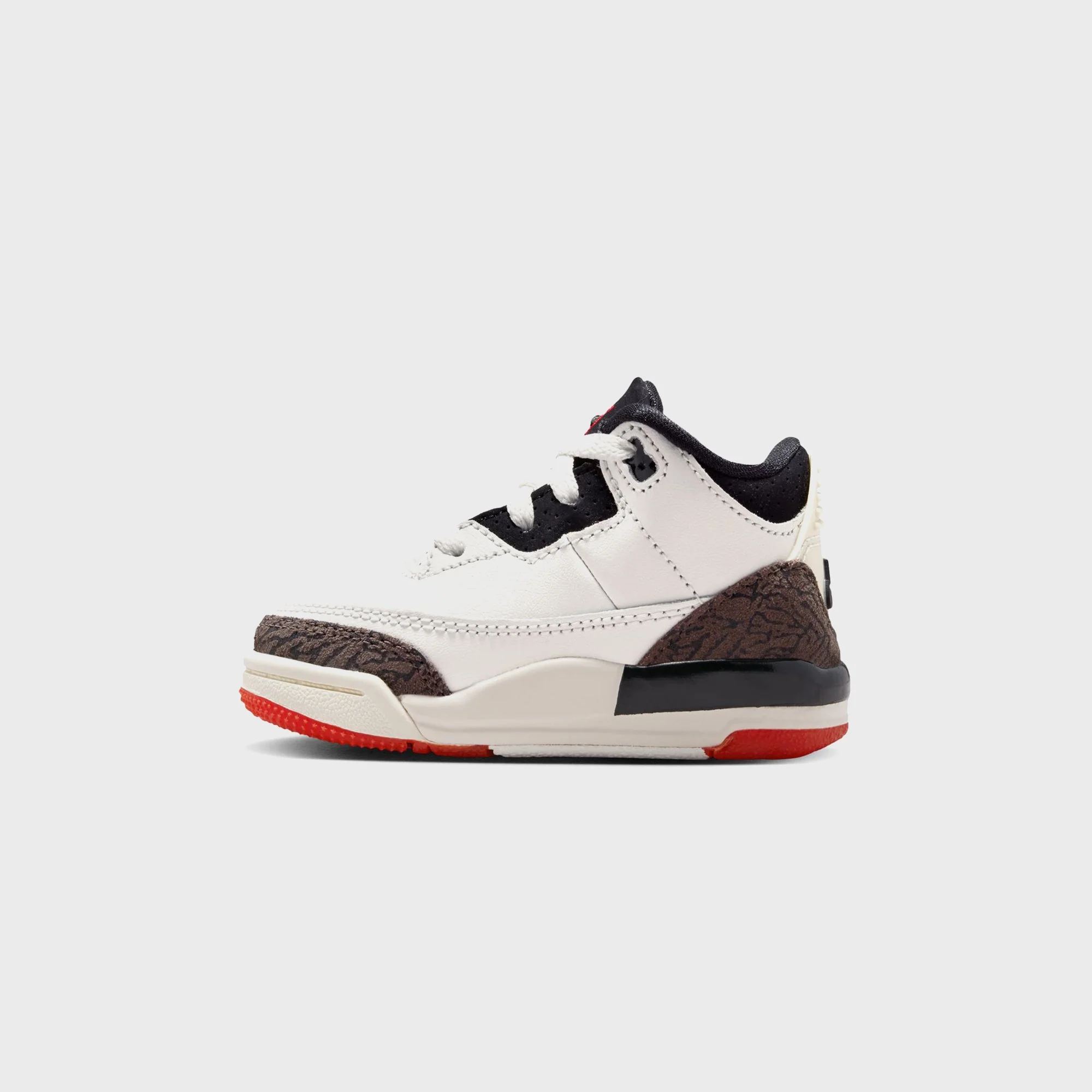 Jordan TD Jordan 3 - Sail / University Red / Pale Ivory / Black - Image 5