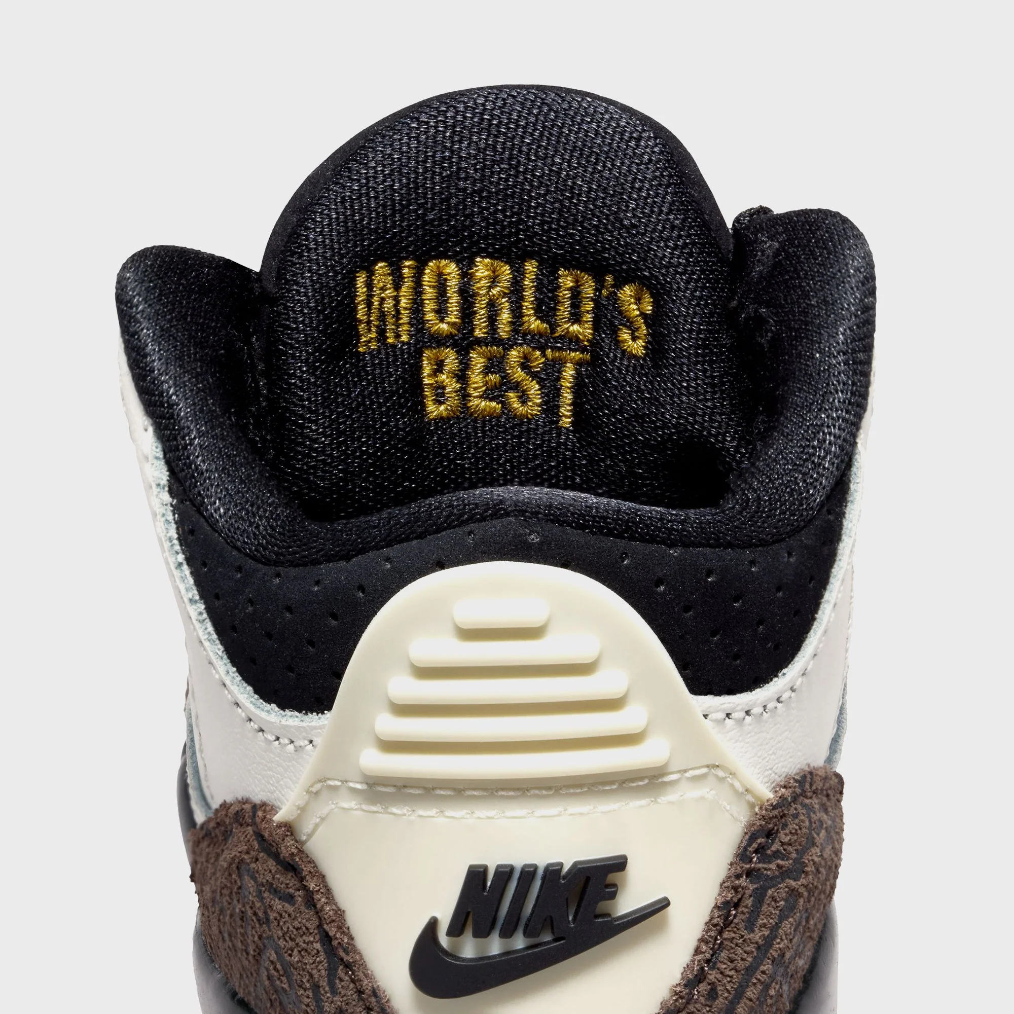 Jordan TD Jordan 3 - Sail / University Red / Pale Ivory / Black - Image 7