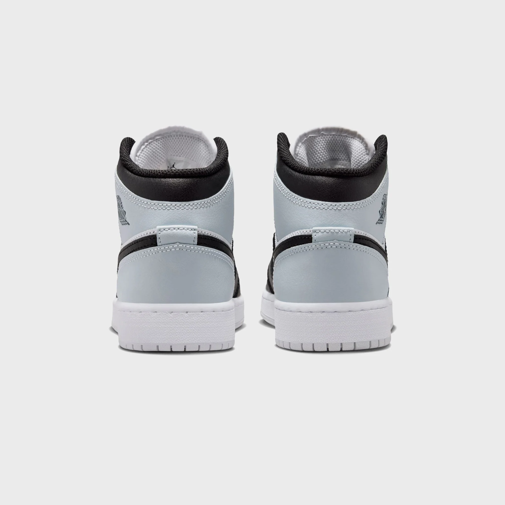 Jordan GS Air Jordan 1 Mid - Black / Aura / Squadron Blue - Image 6