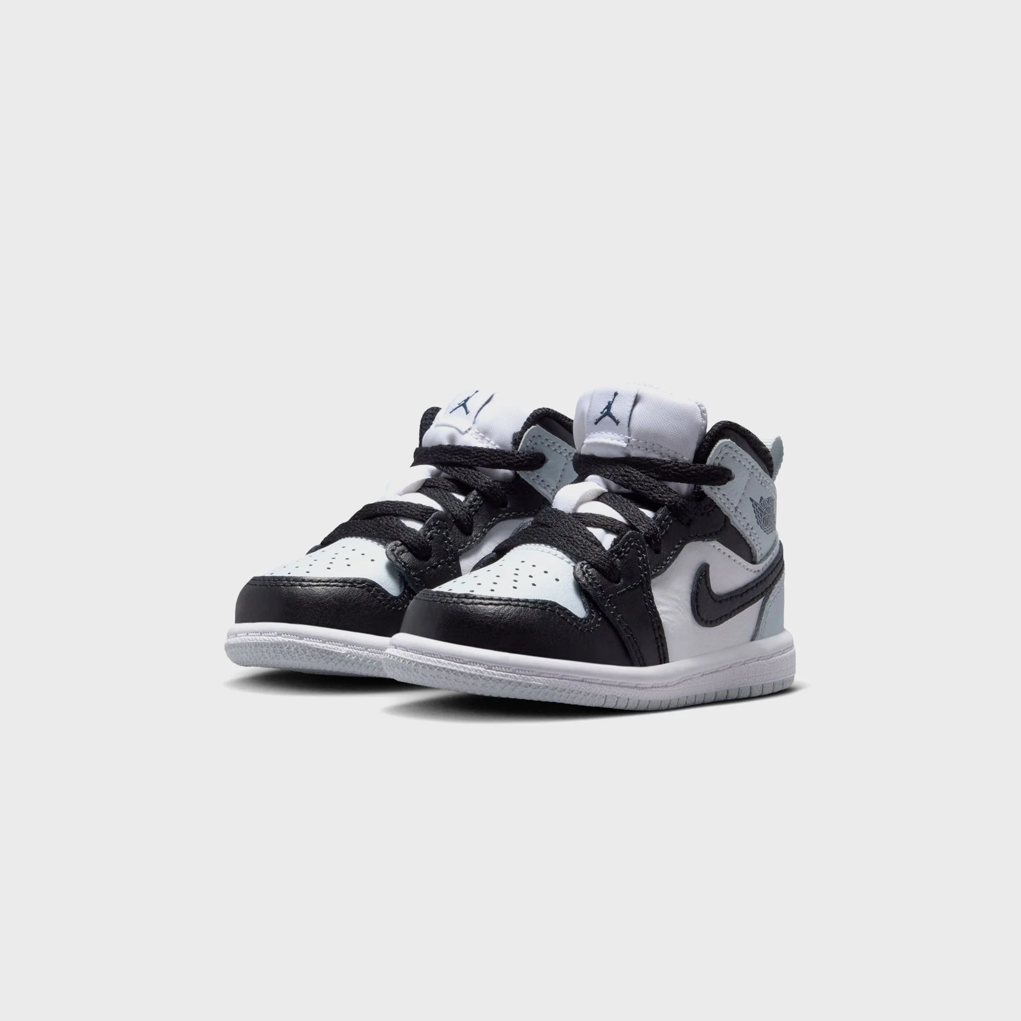Jordan TD Jordan 1 Mid - Black / Aura / Squadron Blue - Image 2