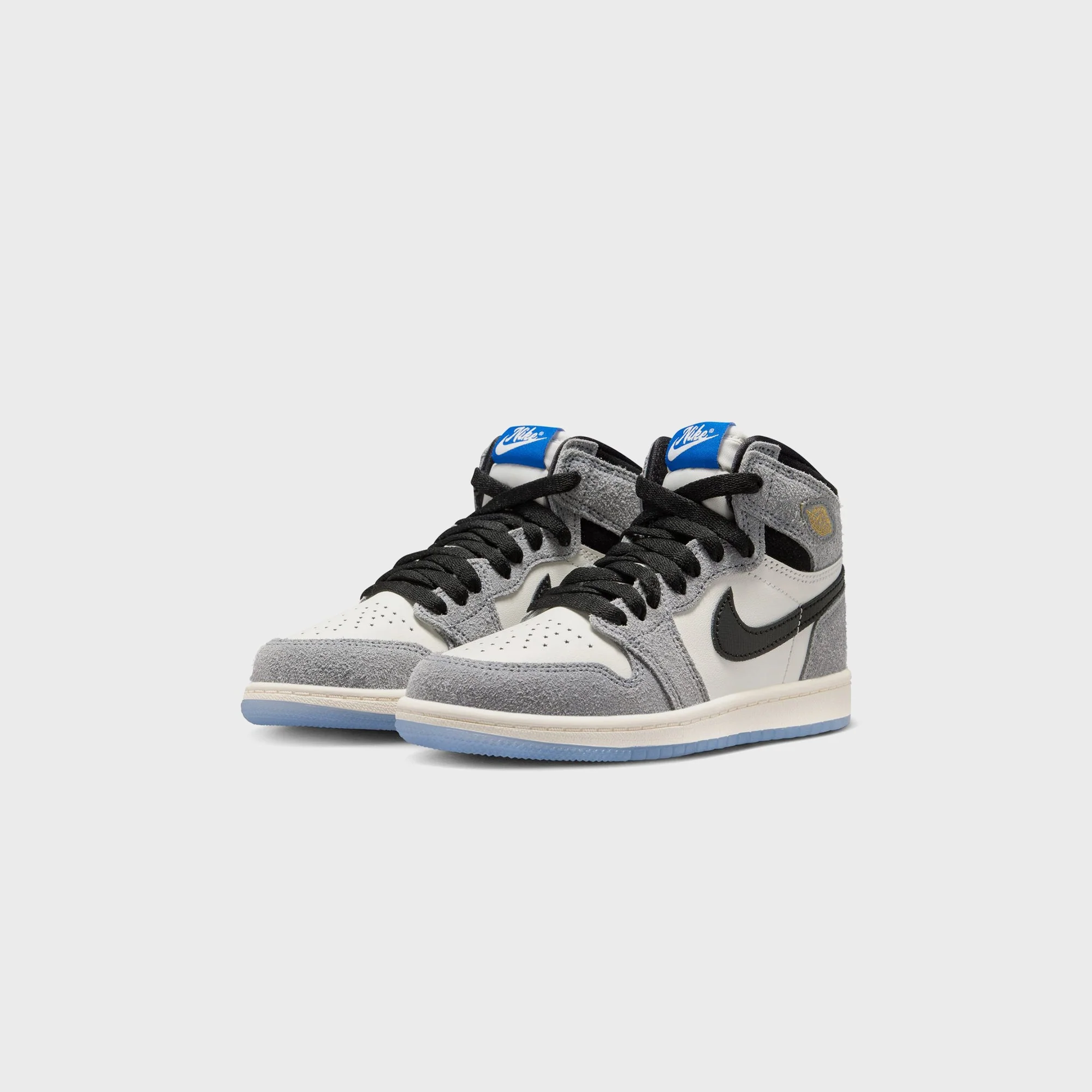 Jordan PS Air Jordan 1 Retro High OG - Cool Grey / Black / Sail / Game Royal / White - Image 2