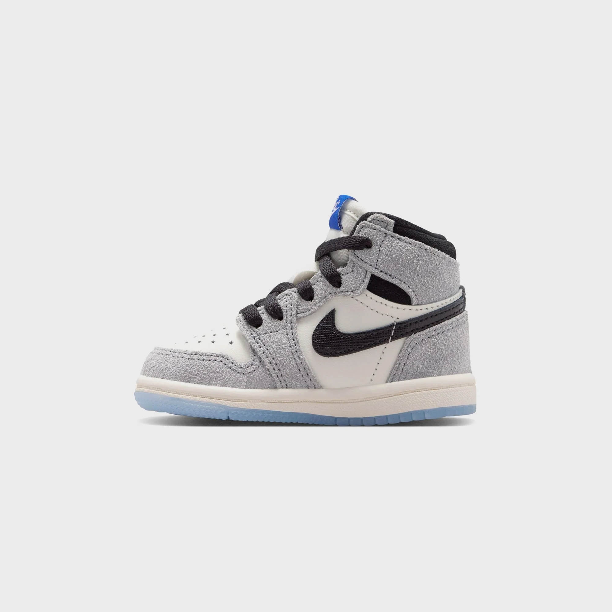Jordan TD Air Jordan 1 Retro High OG - Cool Grey / Black / Sail / Game Royal / White - Image 3