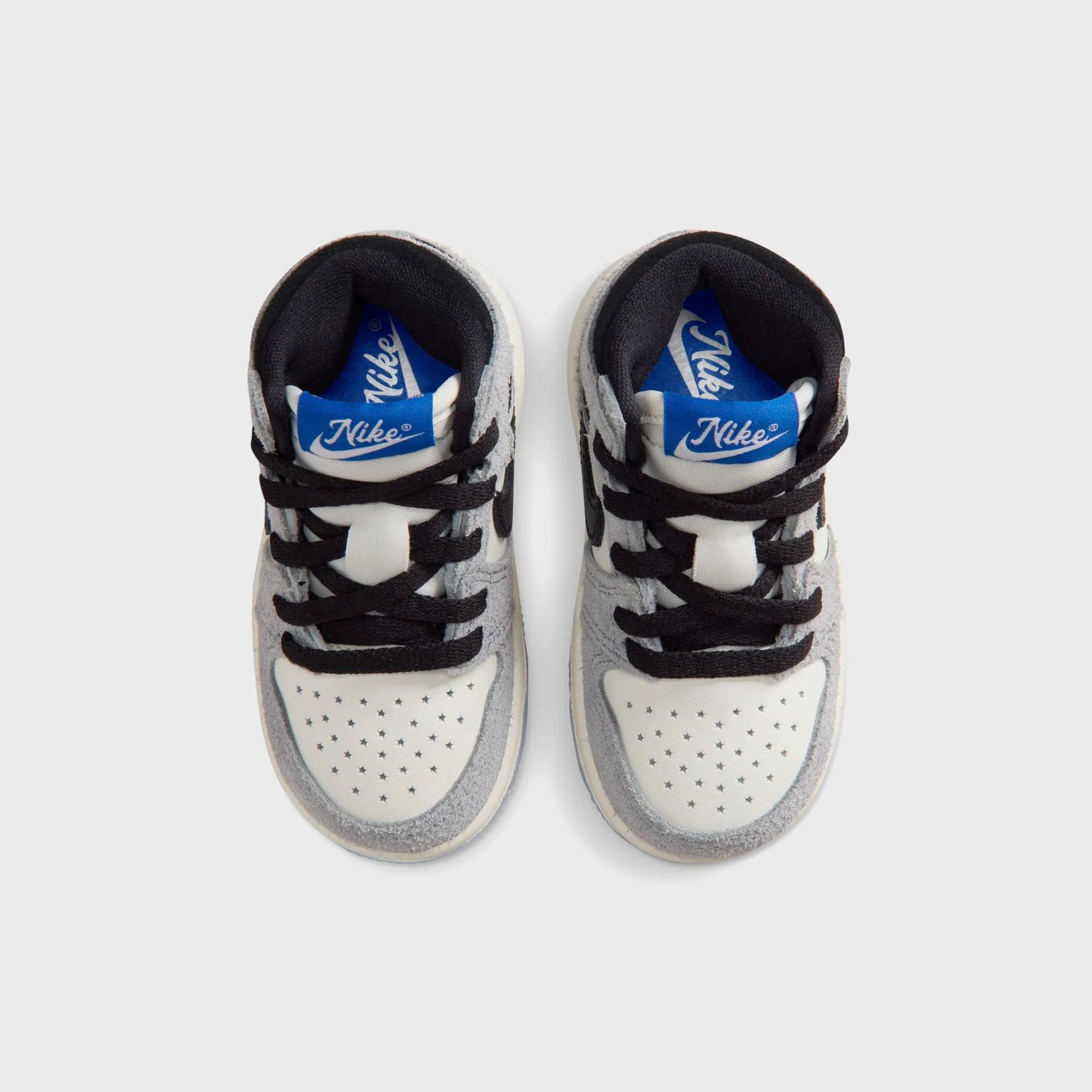 Jordan TD Air Jordan 1 Retro High OG - Cool Grey / Black / Sail / Game Royal / White - Image 4