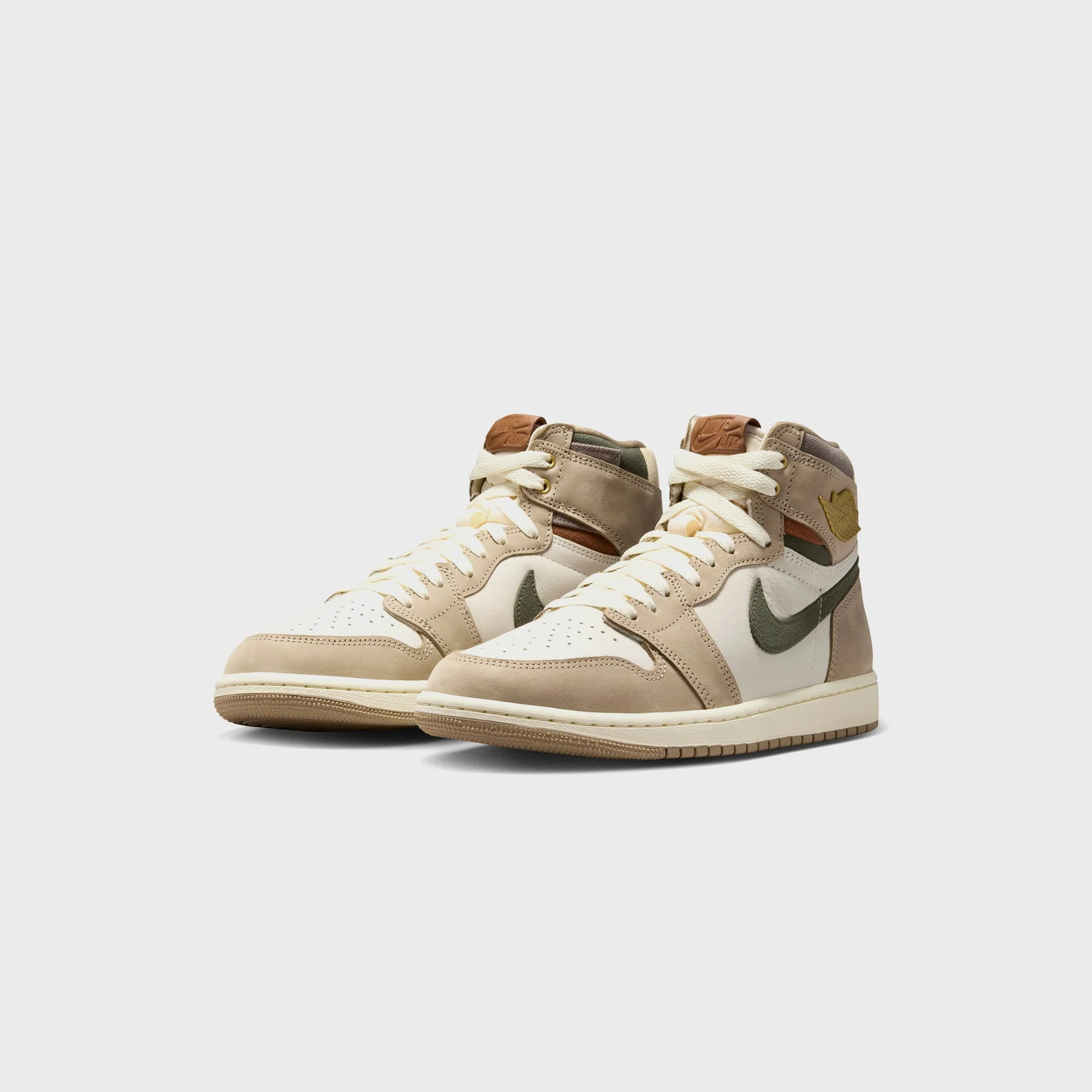 Jordan WMNS Air Jordan 1 High OG - Khaki / Sail / Cargo Khaki - Image 2