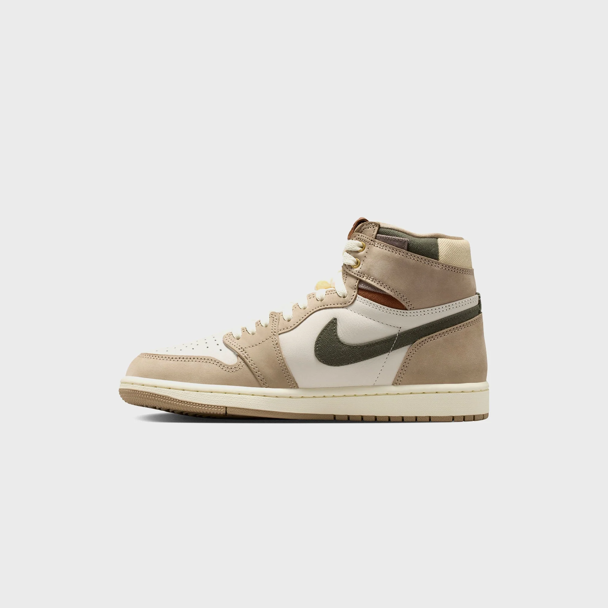 Jordan WMNS Air Jordan 1 High OG - Khaki / Sail / Cargo Khaki - Image 3