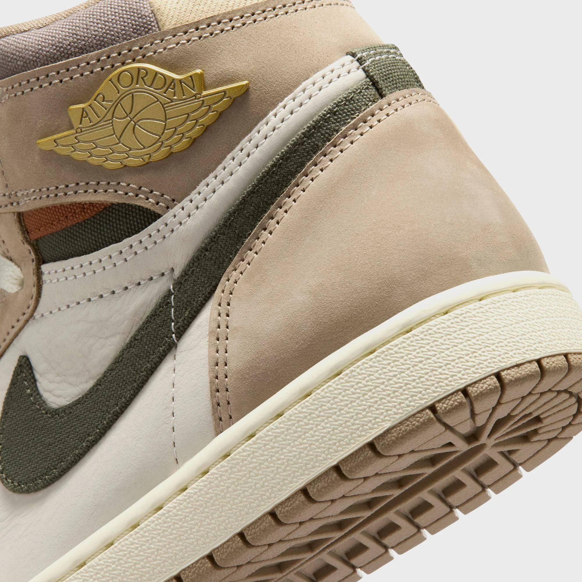 Jordan WMNS Air Jordan 1 High OG - Khaki / Sail / Cargo Khaki - Image 6