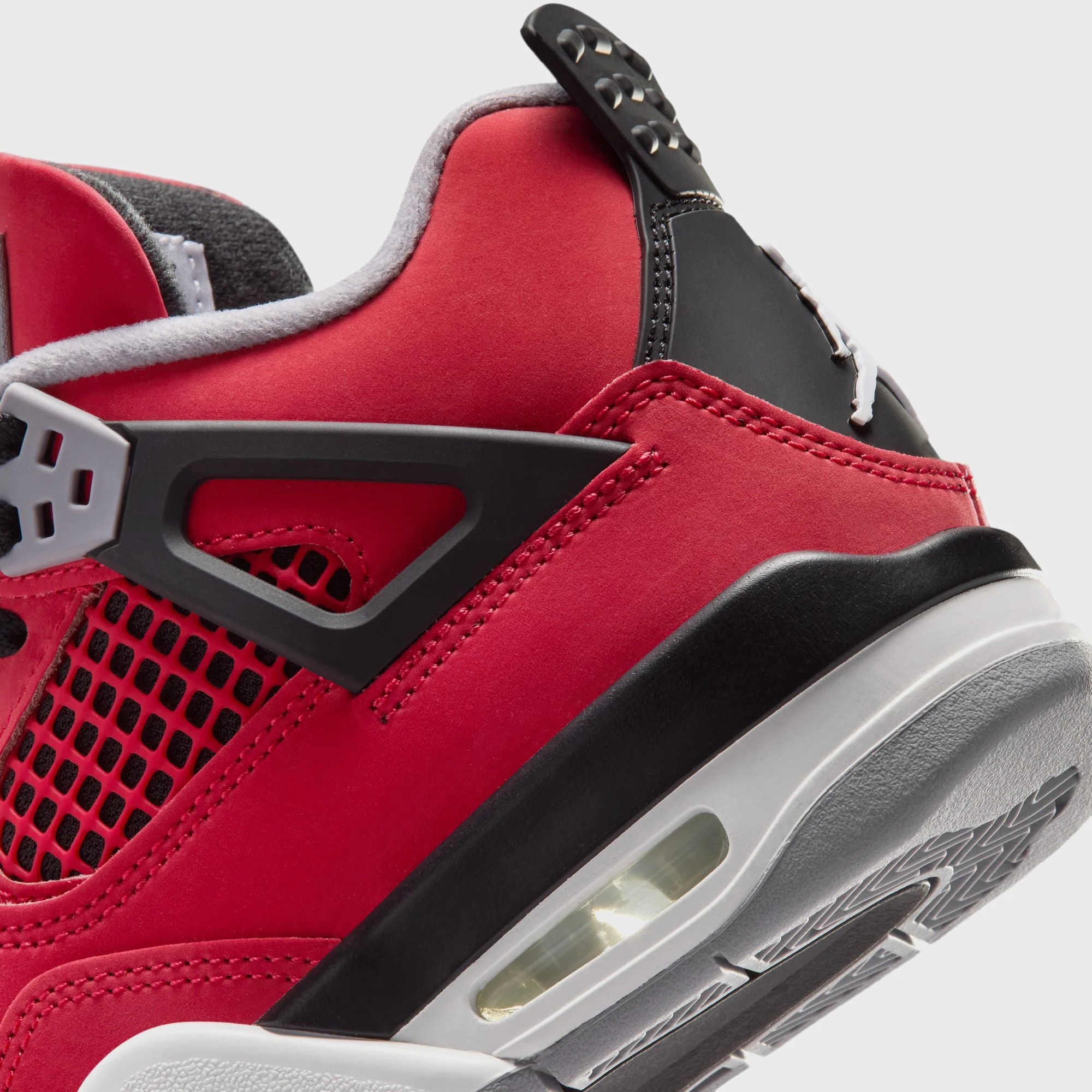 Jordan GS Air Jordan 4 - Fire Red / White / Black / Cement Grey - Image 7