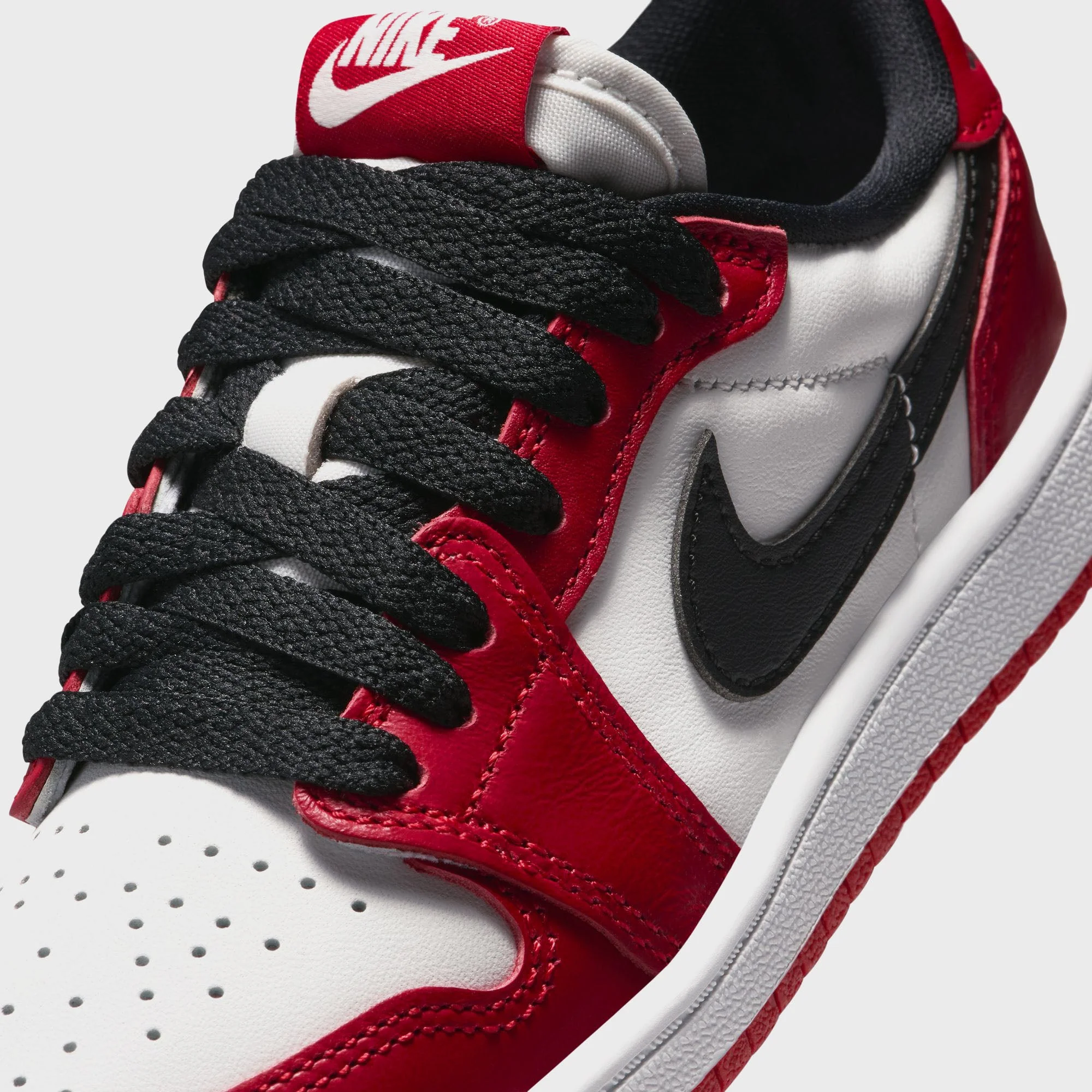Jordan PS Air Jordan 1 Retro Low OG - Varsity Red / Black / Summit White - Image 8