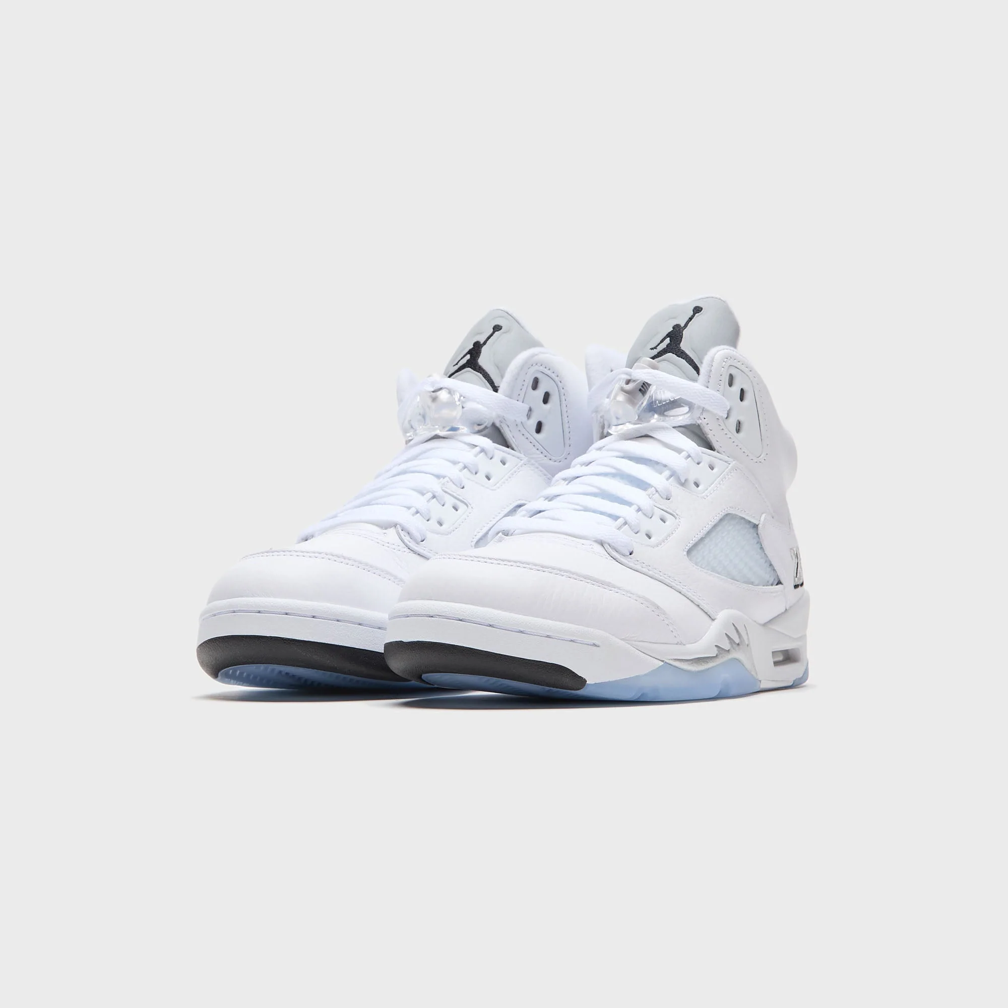 Jordan Air Jordan 5 Retro OG - White / Metallic Silver / Black - Image 2