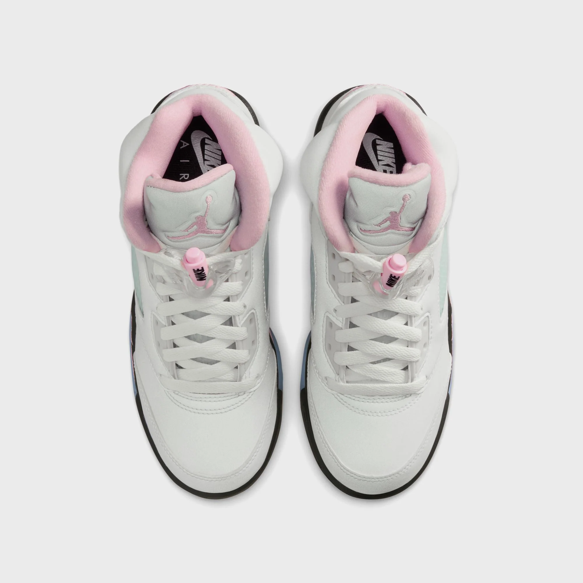 Jordan GS Air Jordan 5 Retro OG - White / Medium Soft Pink / Black - Image 4