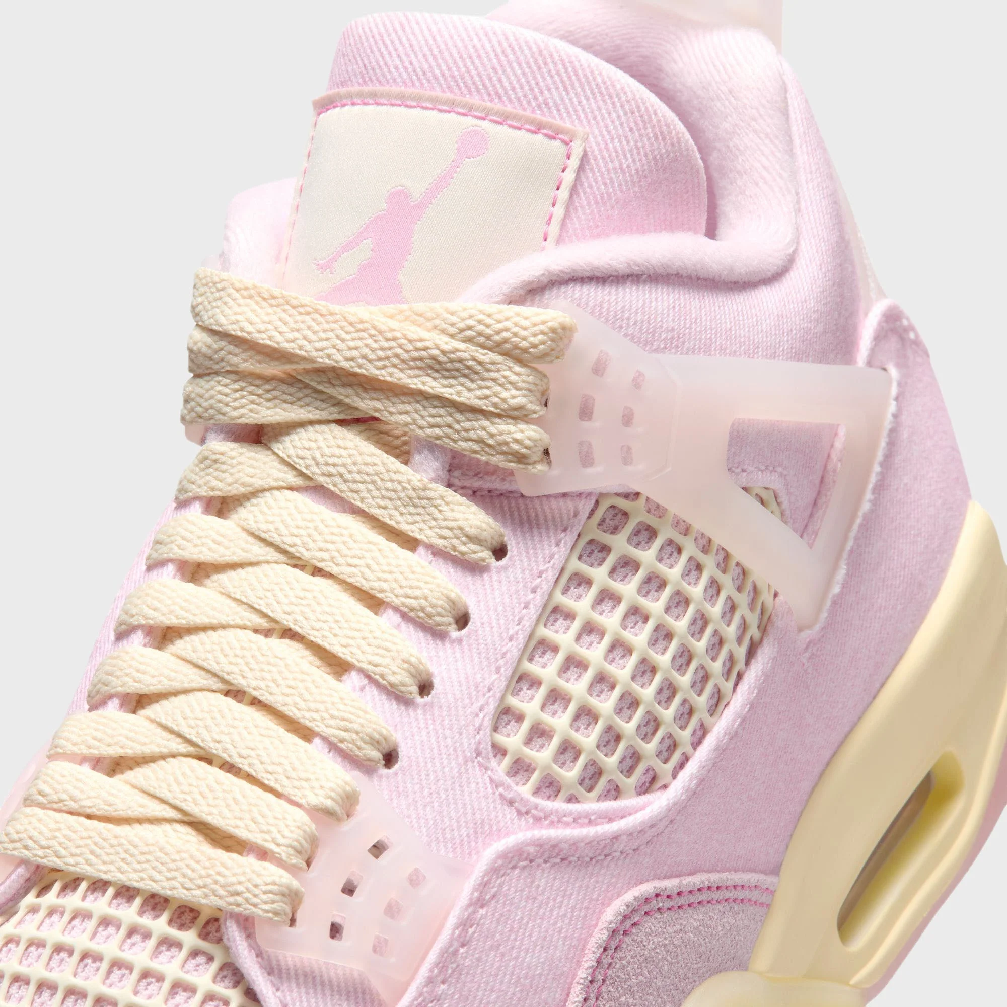 Jordan WMNS Air Jordan 4 - Pearl Pink / Iced Carmine / Coconut Milk - Image 6