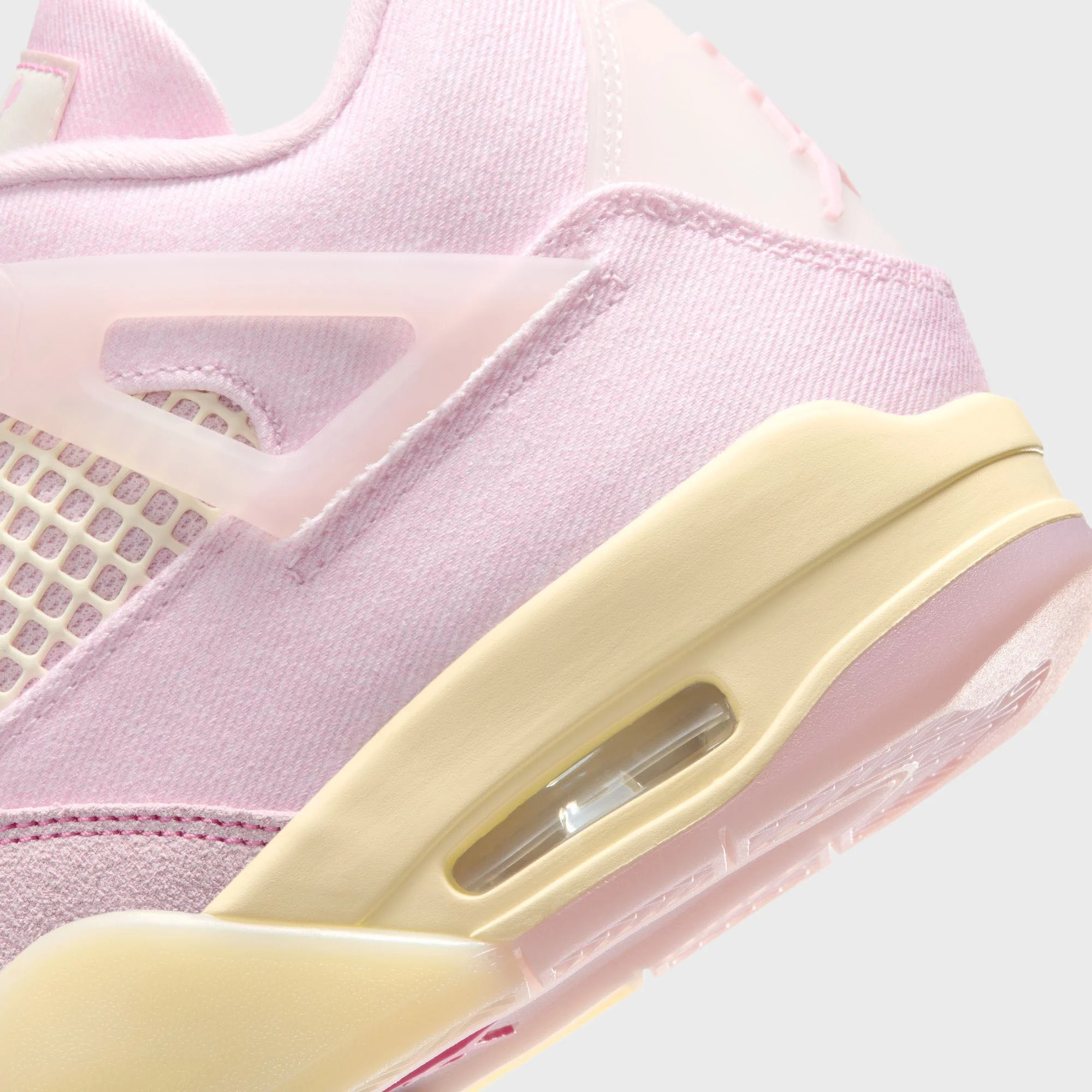 Jordan WMNS Air Jordan 4 - Pearl Pink / Iced Carmine / Coconut Milk - Image 7