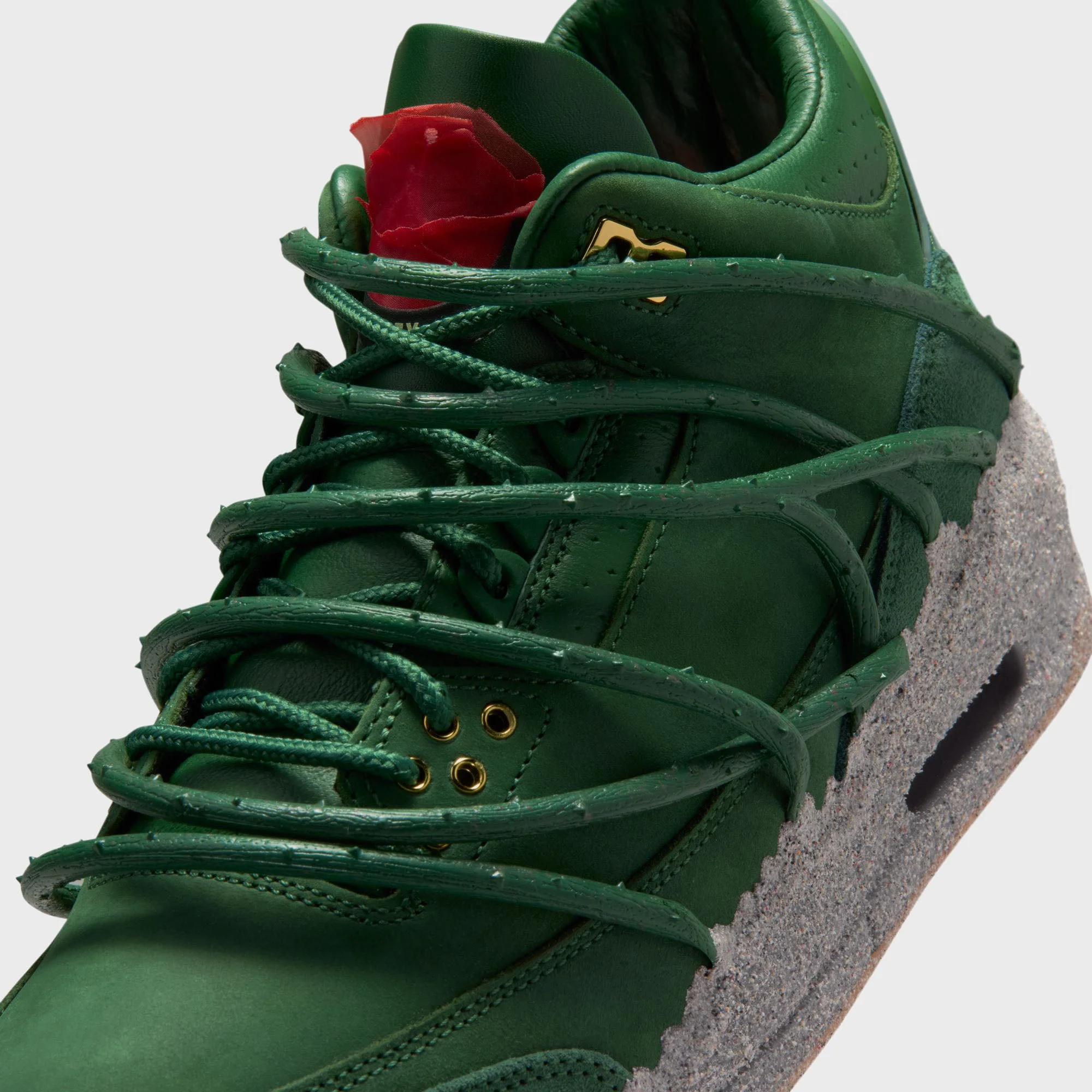 Jordan x Teyana Taylor WMNS Air Jordan 3 - Fir / Fire Red / Victory Green / Cement Grey - Image 6