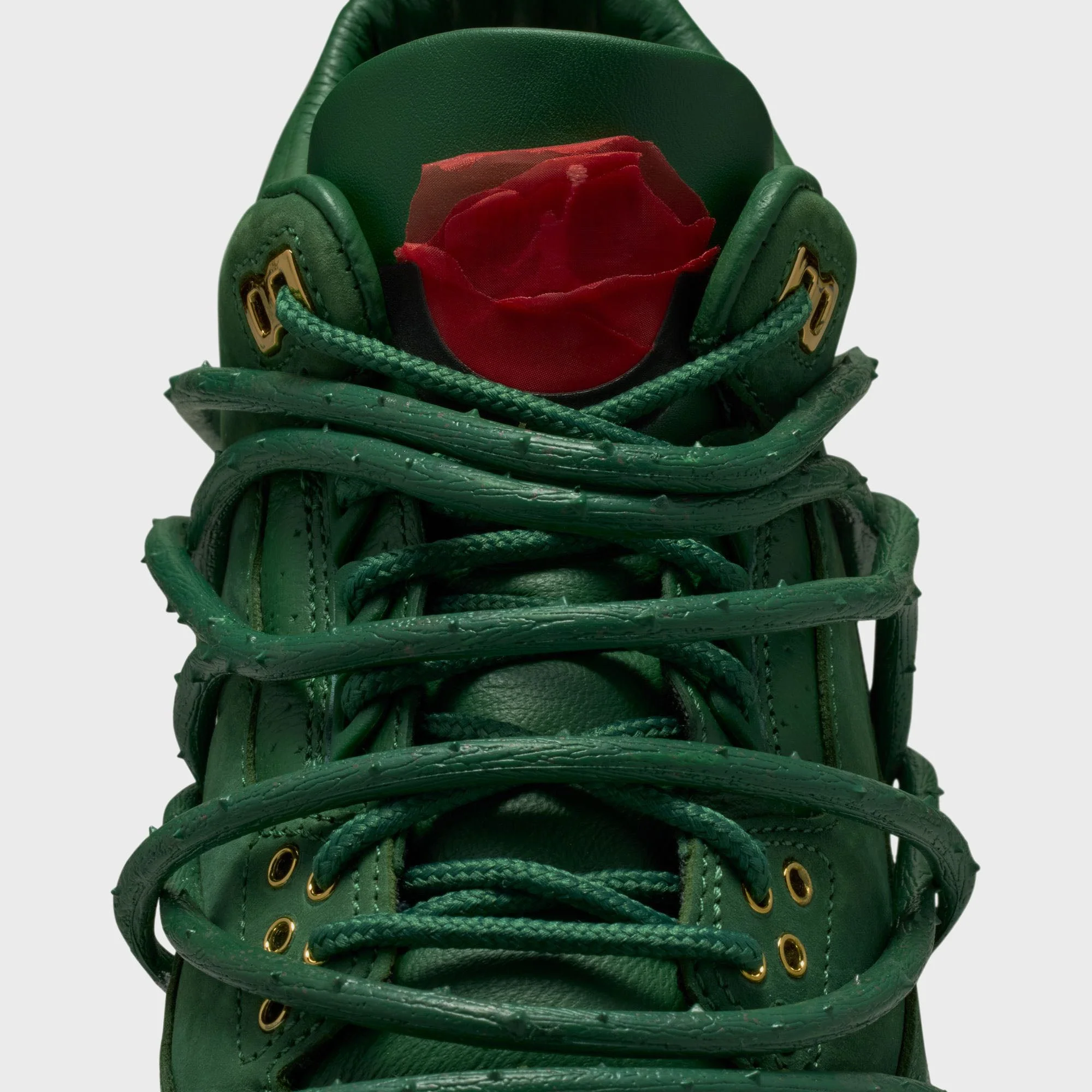 Jordan x Teyana Taylor WMNS Air Jordan 3 - Fir / Fire Red / Victory Green / Cement Grey - Image 8