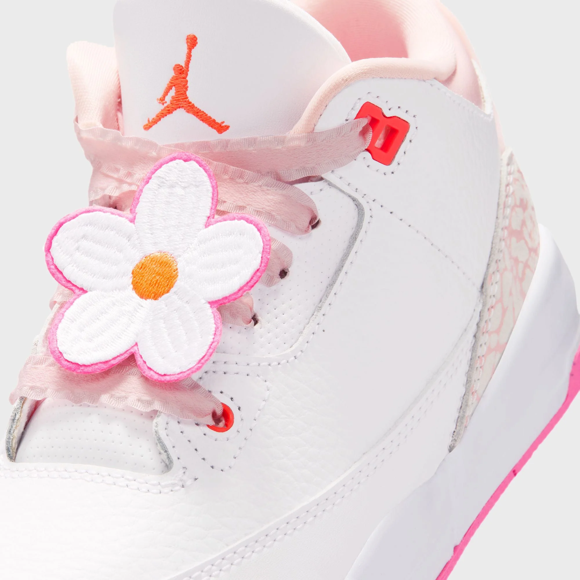 Jordan PS Jordan 3 Retro - Pearl Pink / Hyper Orange / Pink Bloom - Image 6