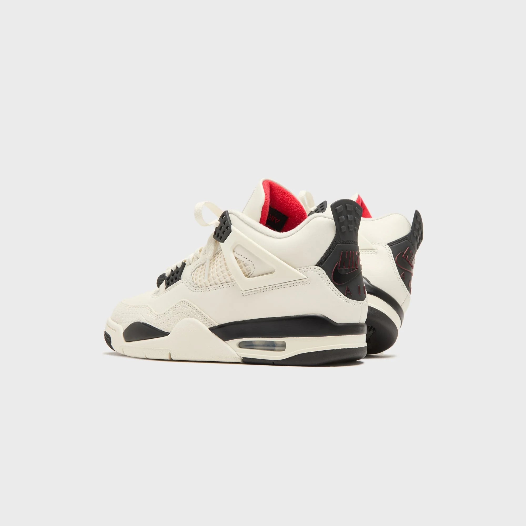 Jordan Air Jordan 4 Retro OG - Sail / Black / University Red - Image 4