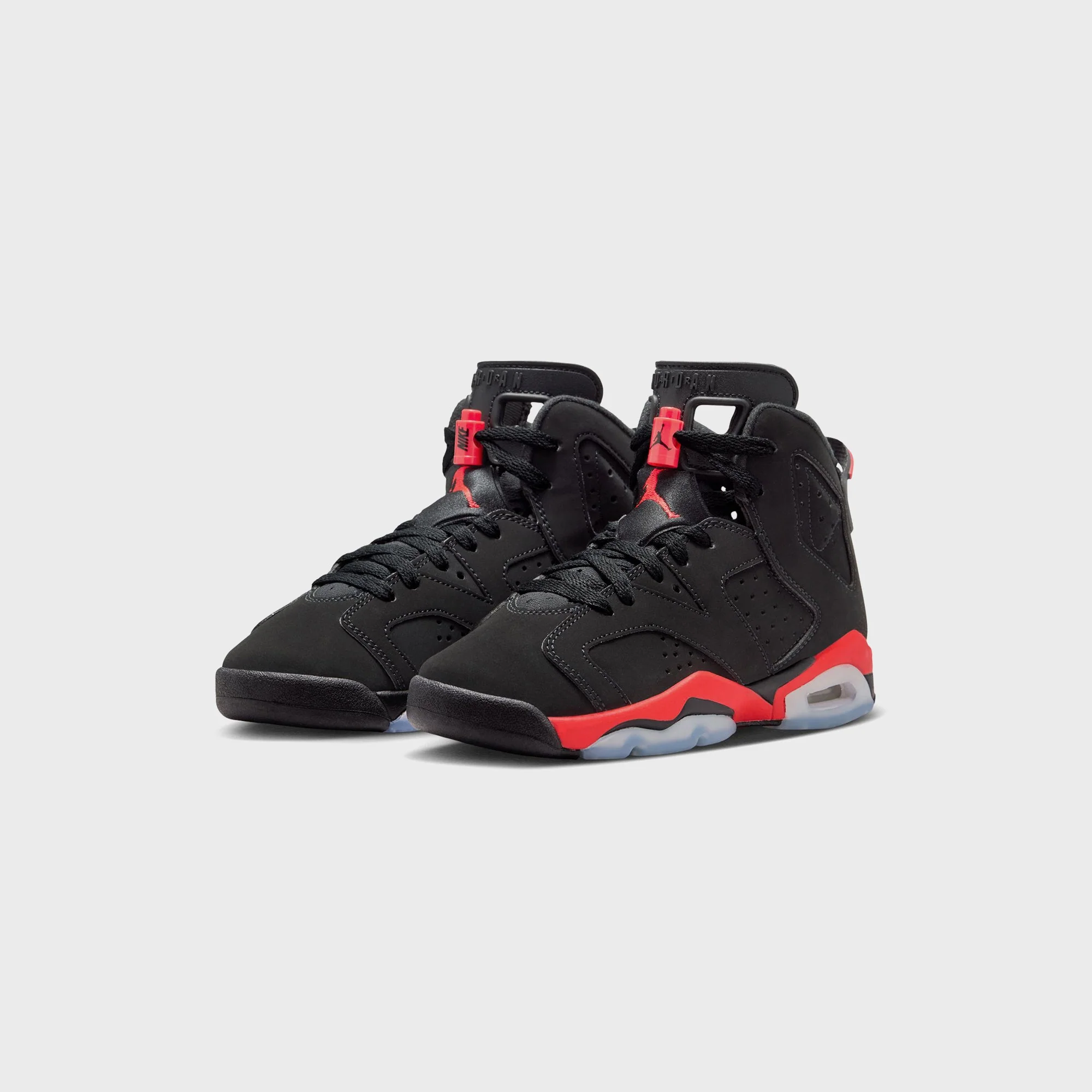 Jordan GS Air Jordan 6 Retro - Black / Light Crimson - Image 2