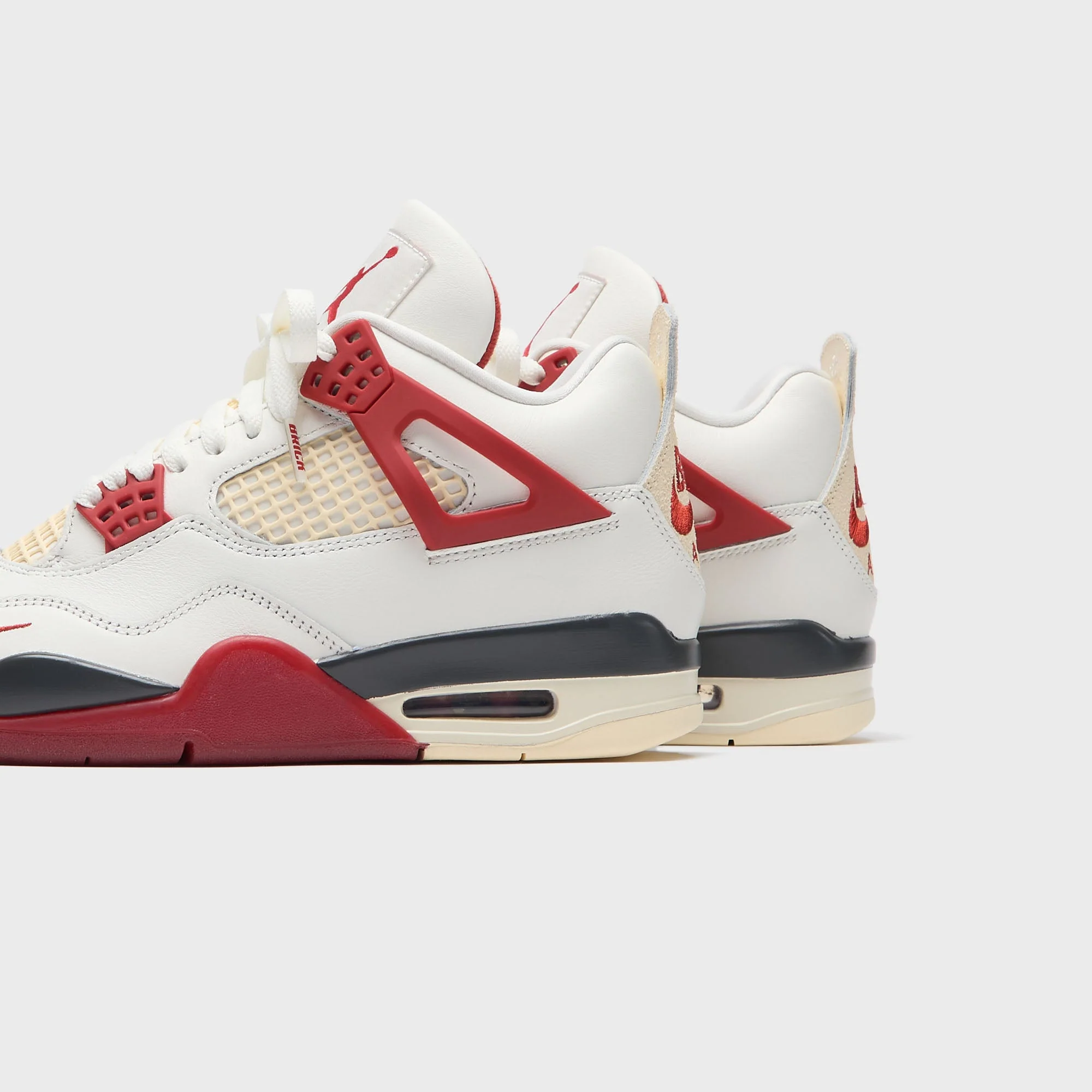 Jordan x Nigel Sylvester Air Jordan 4 - Sail / Cinnabar / Anthracite - Image 4