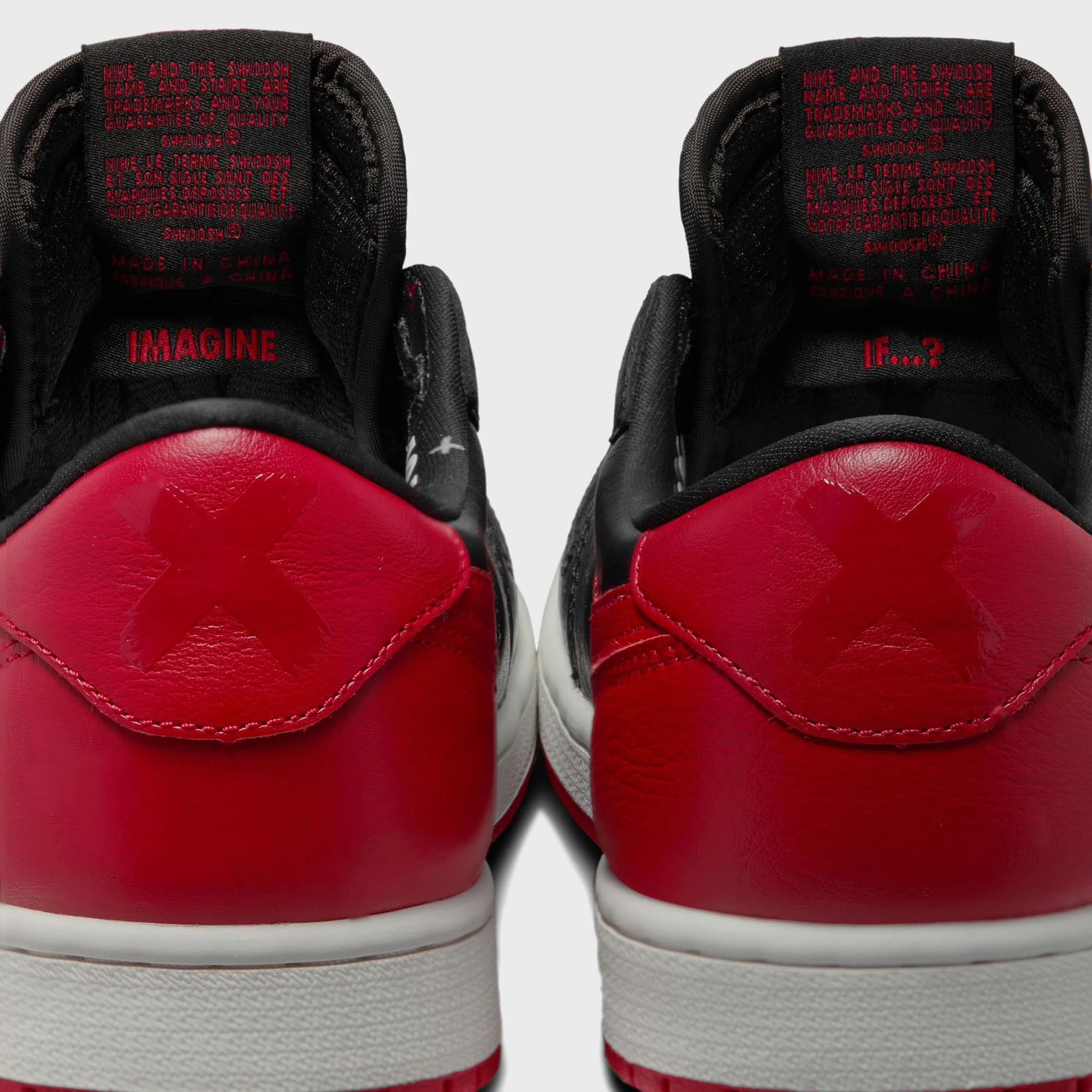 Jordan Air Jordan 1 Retro Low OG - Black / Varsity Red / Summit White - Image 8