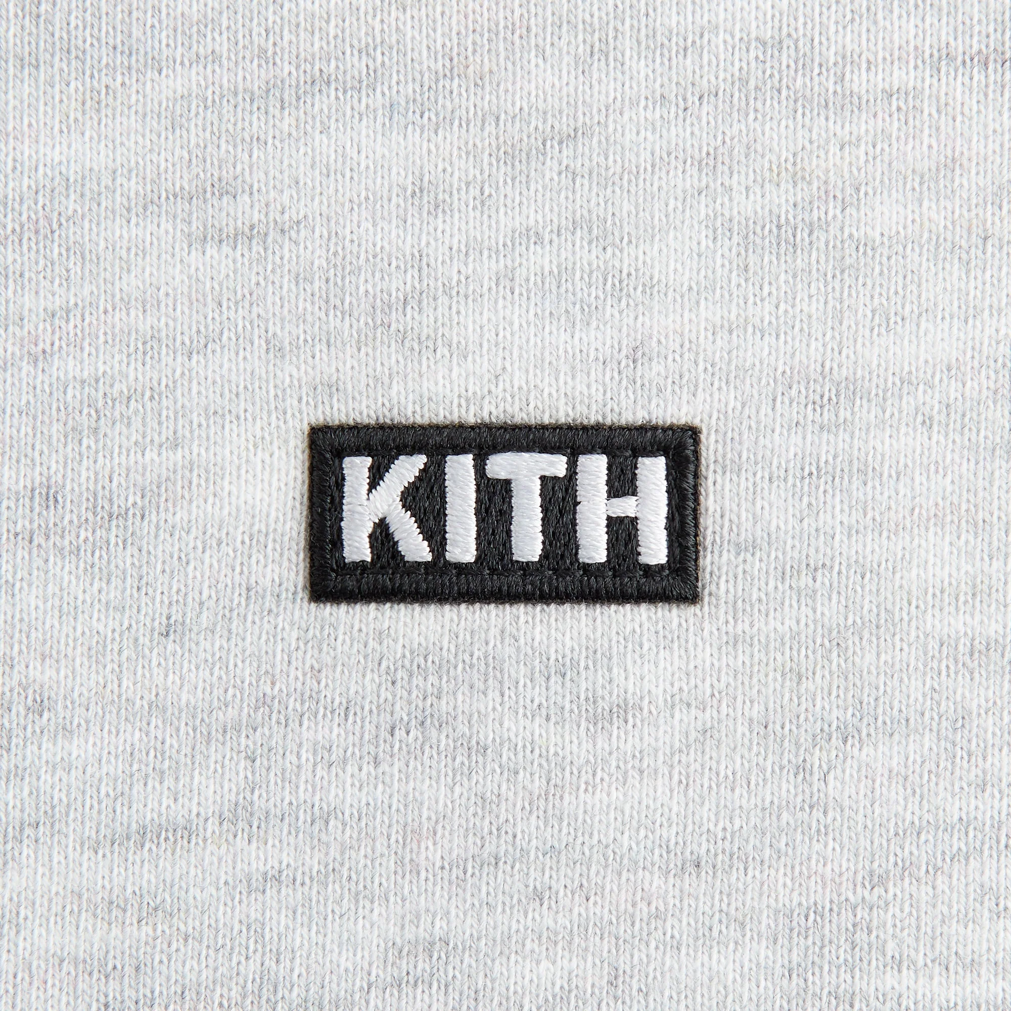 Kith Baby Long Sleeve Nelson Crewneck - Light Heather Grey - Image 3