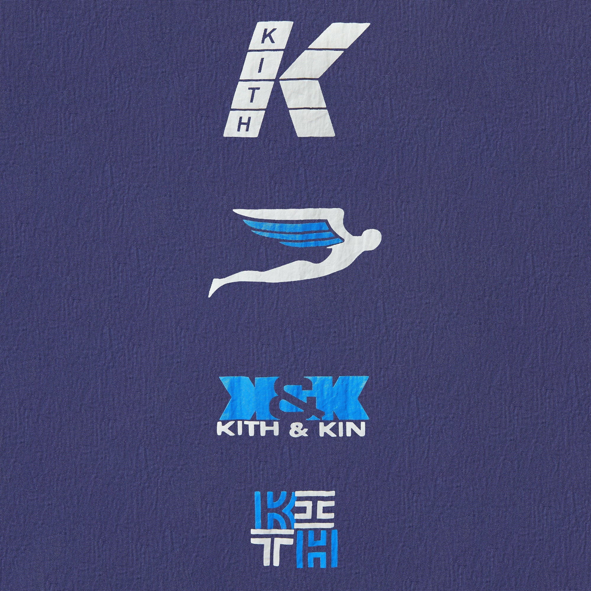 Kith Baby Quarter Zip Dayton Pullover - Nocturnal - Image 4