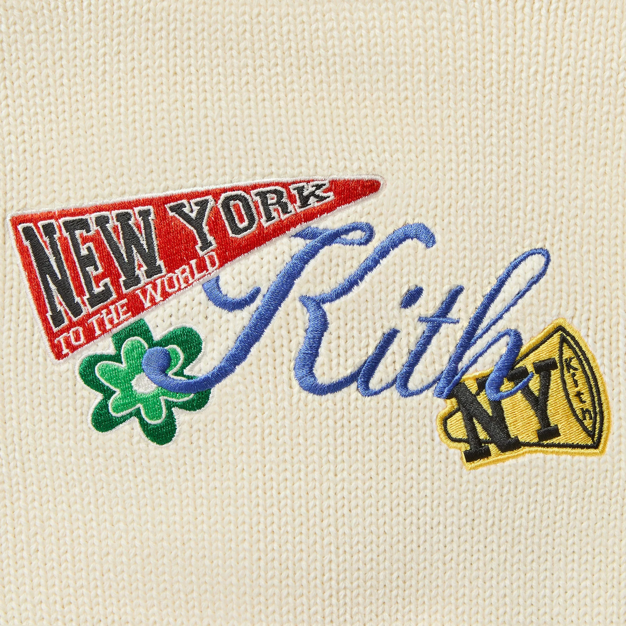 Kith Baby NY to the World Cardigan - Sandrift - Image 5