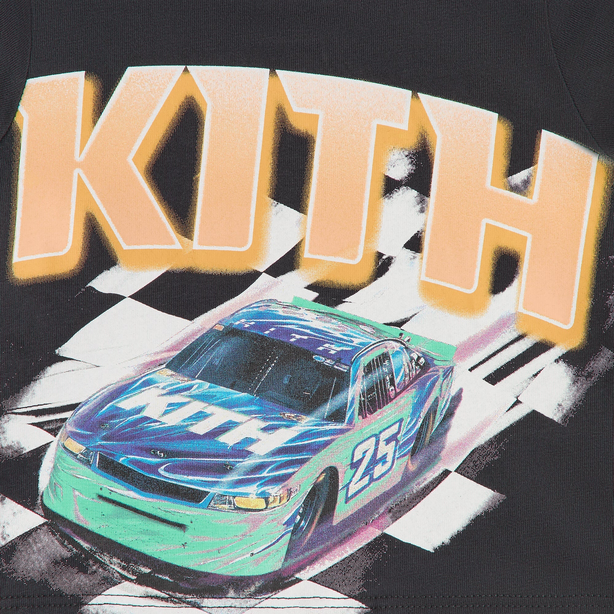 Kith Baby Racing Graphic Tee - Black - Image 4