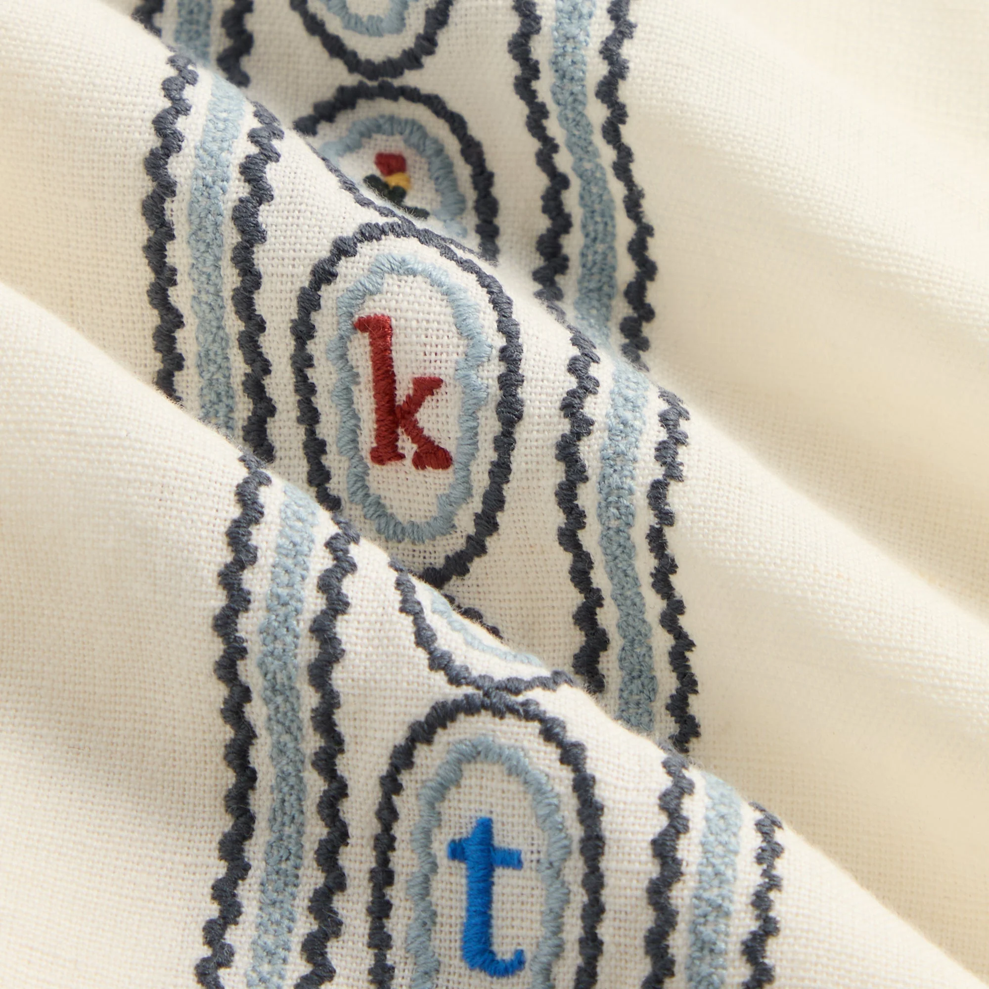 Kith Baby Novelty Embroidered Thompson Collared Shirt - Silk - Image 5