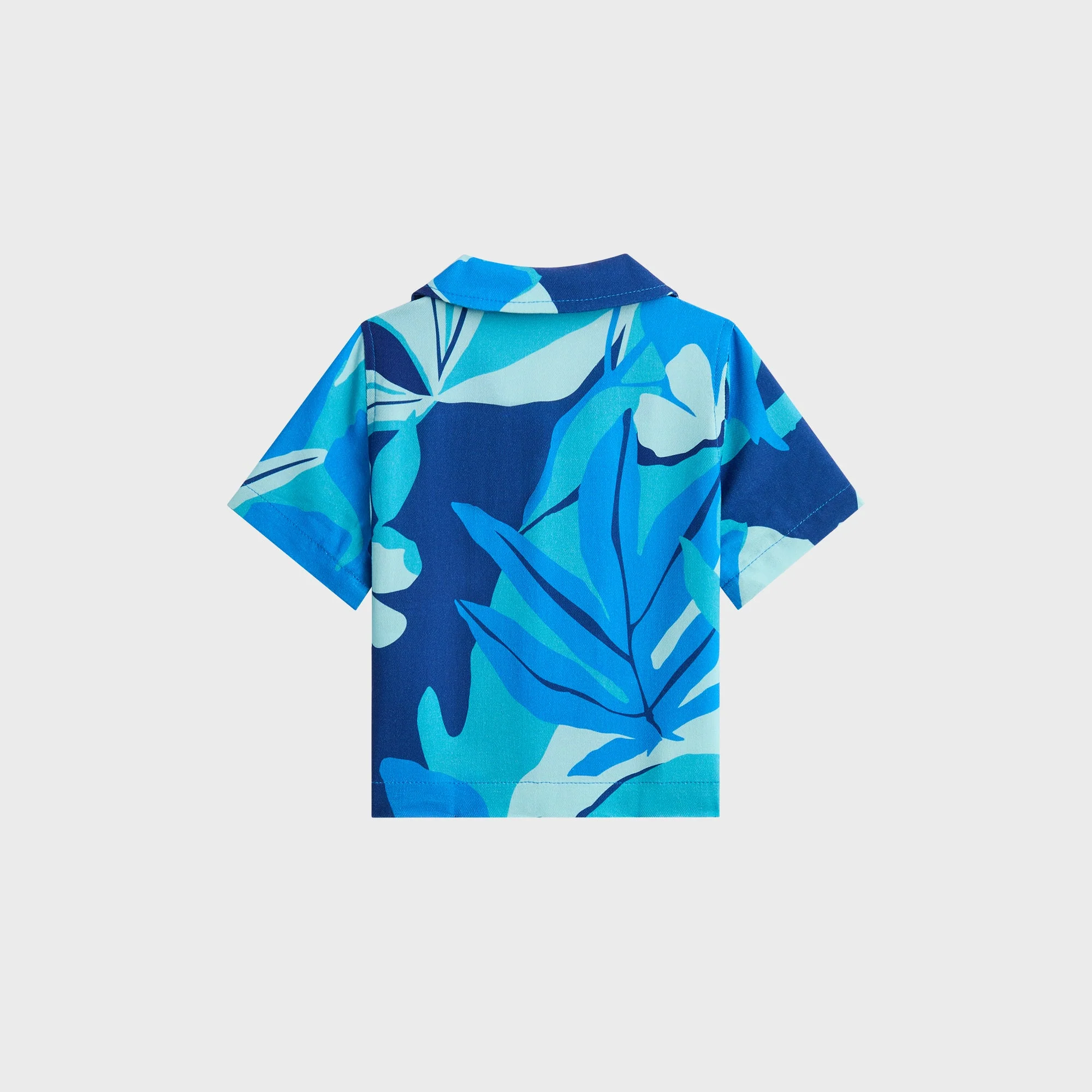 Kith Baby Abstract Tropical Thompson Camp Shirt - Turquoise - Image 3