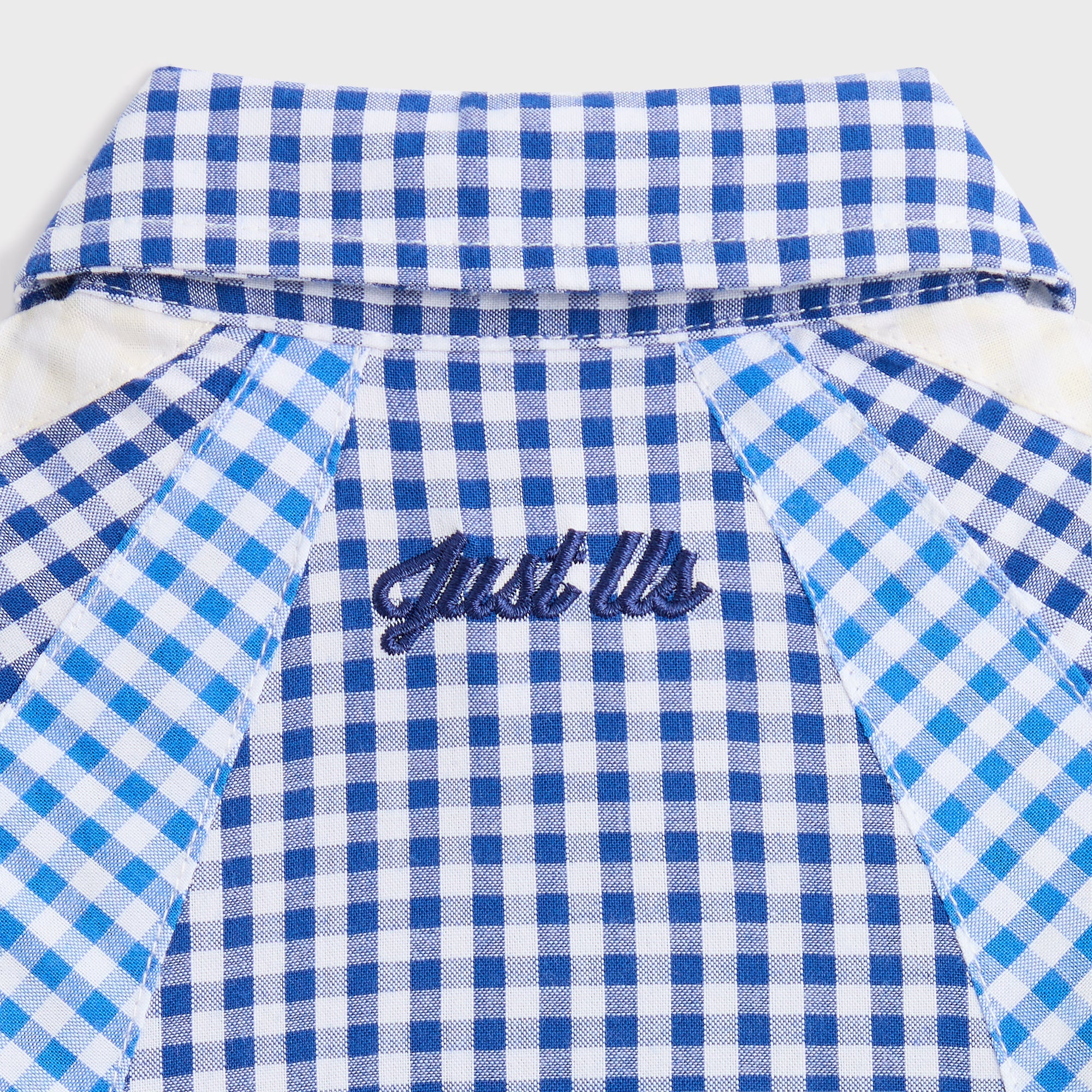 Kith Baby Color-Blocked Gingham Apollo Shirt - Layer - Image 5